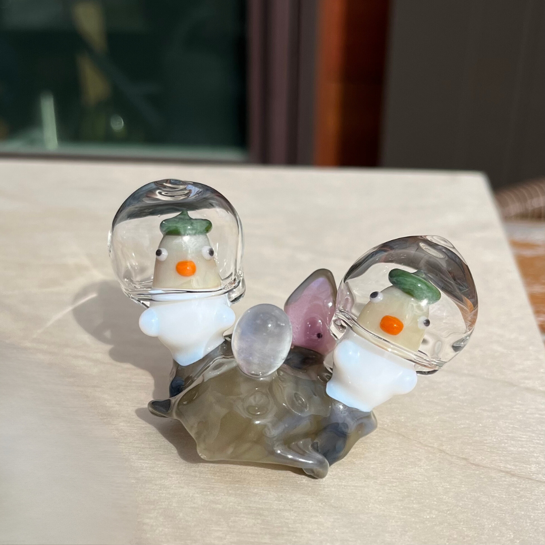 Commission for Muneera: Moon Ducks and Engaged Ducks