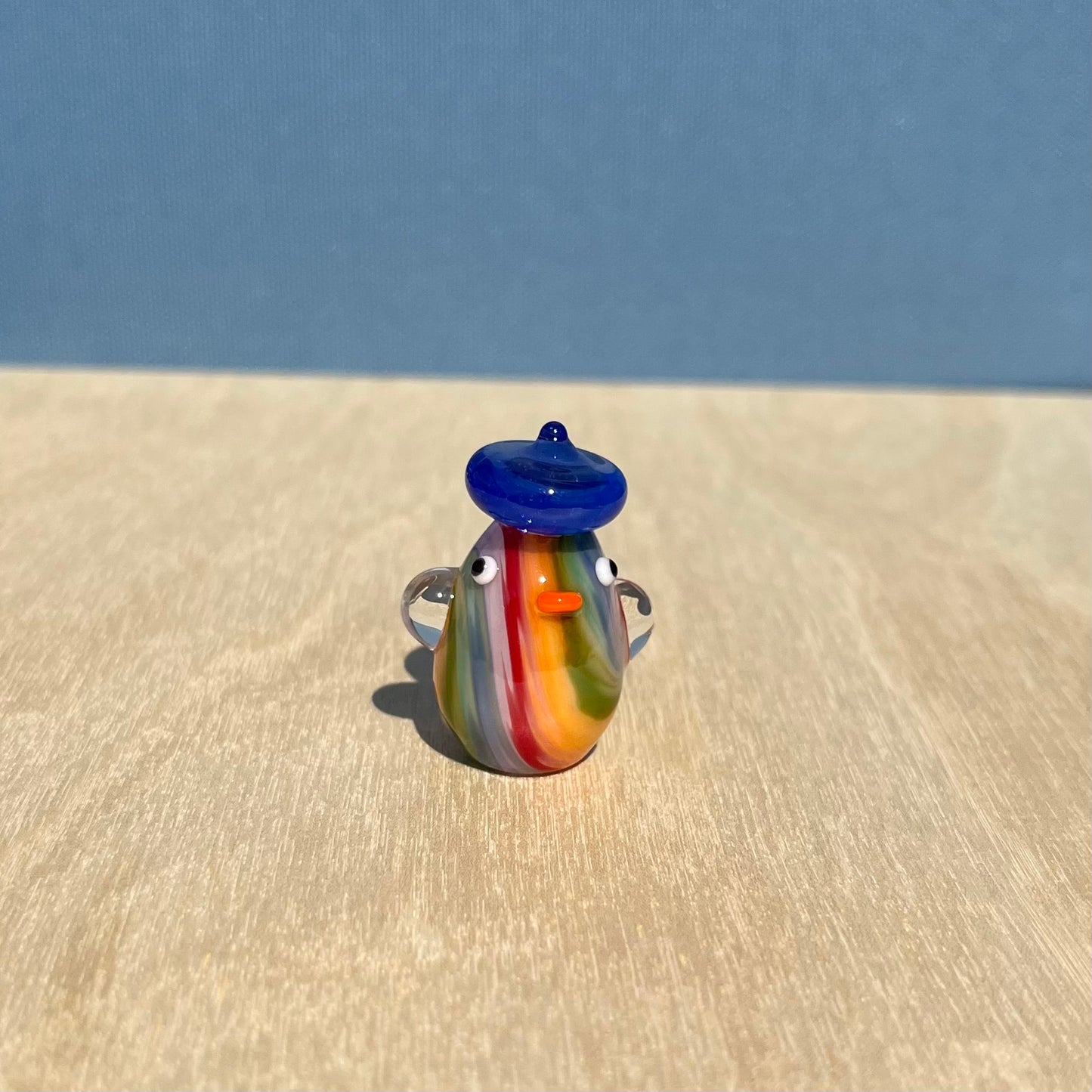 Swan Glass x Jackie's Glass Collab: Tie Dye Duck