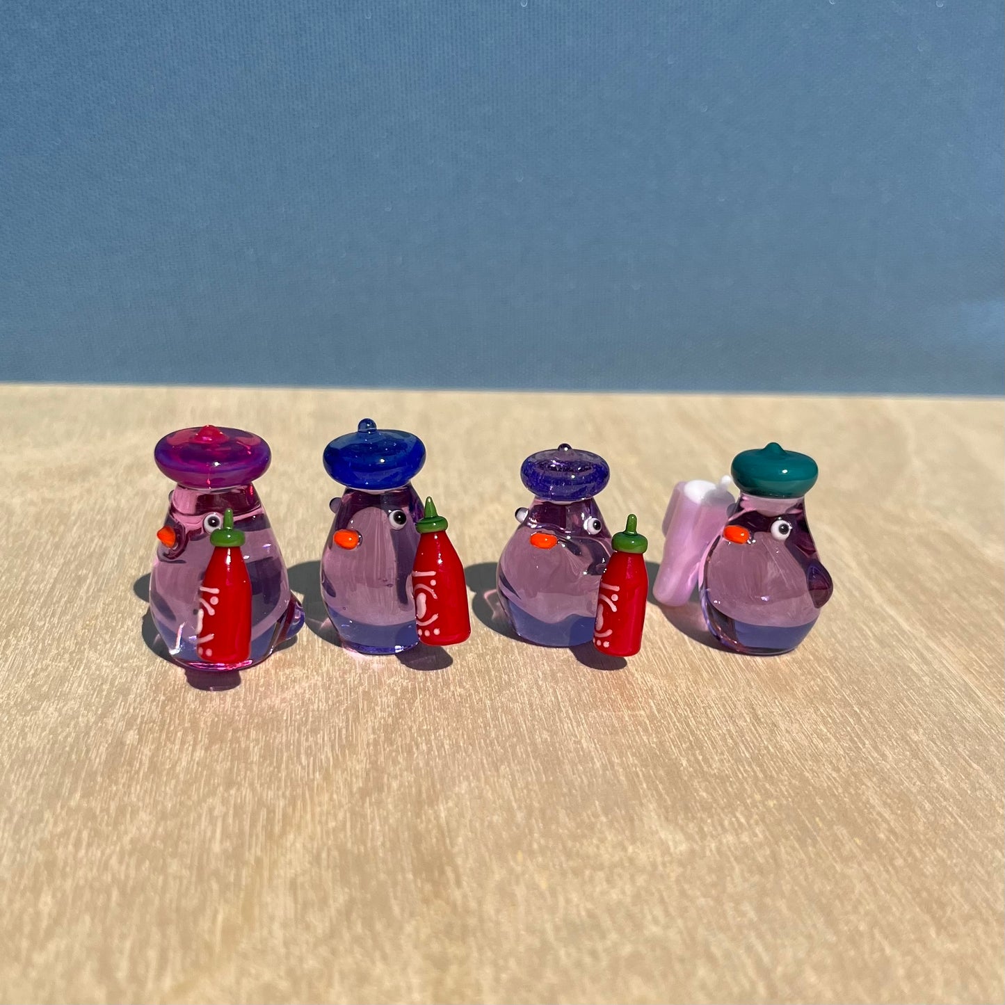 Stromboli Glass x Jackie's Glass Collab: Sriracha and Stanley Cup Ducks