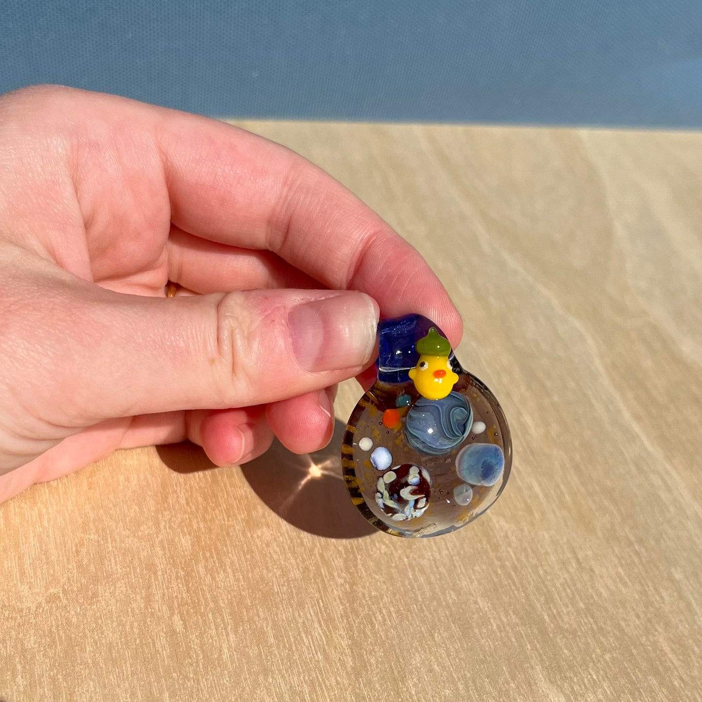 Space Pendant Duck