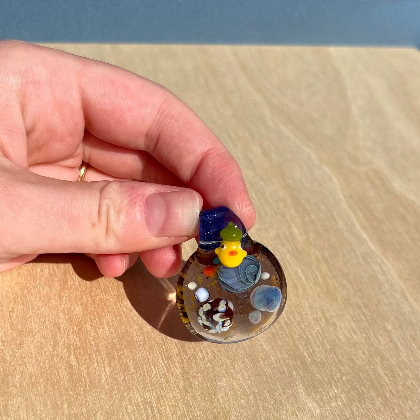 Space Pendant Duck