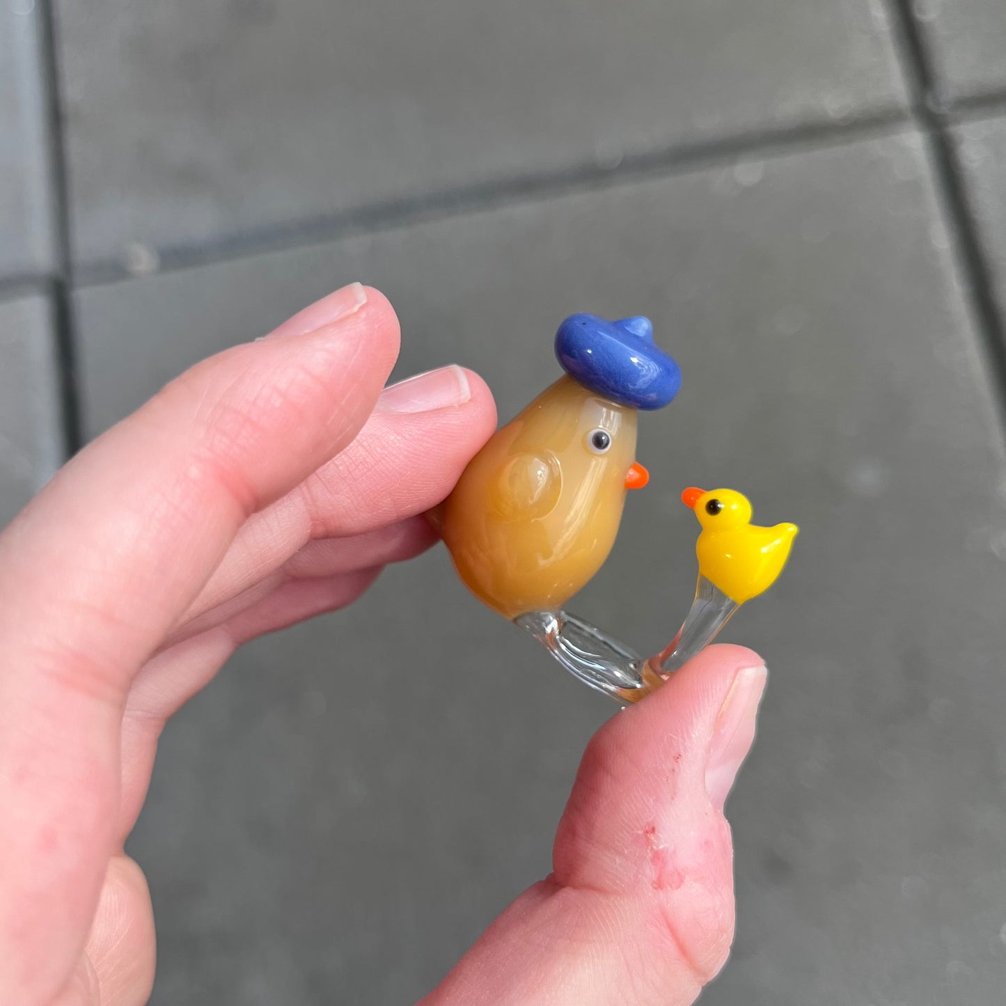 Jenni Ceramics x Jackie's Glass Collab: Duck in Bathtub