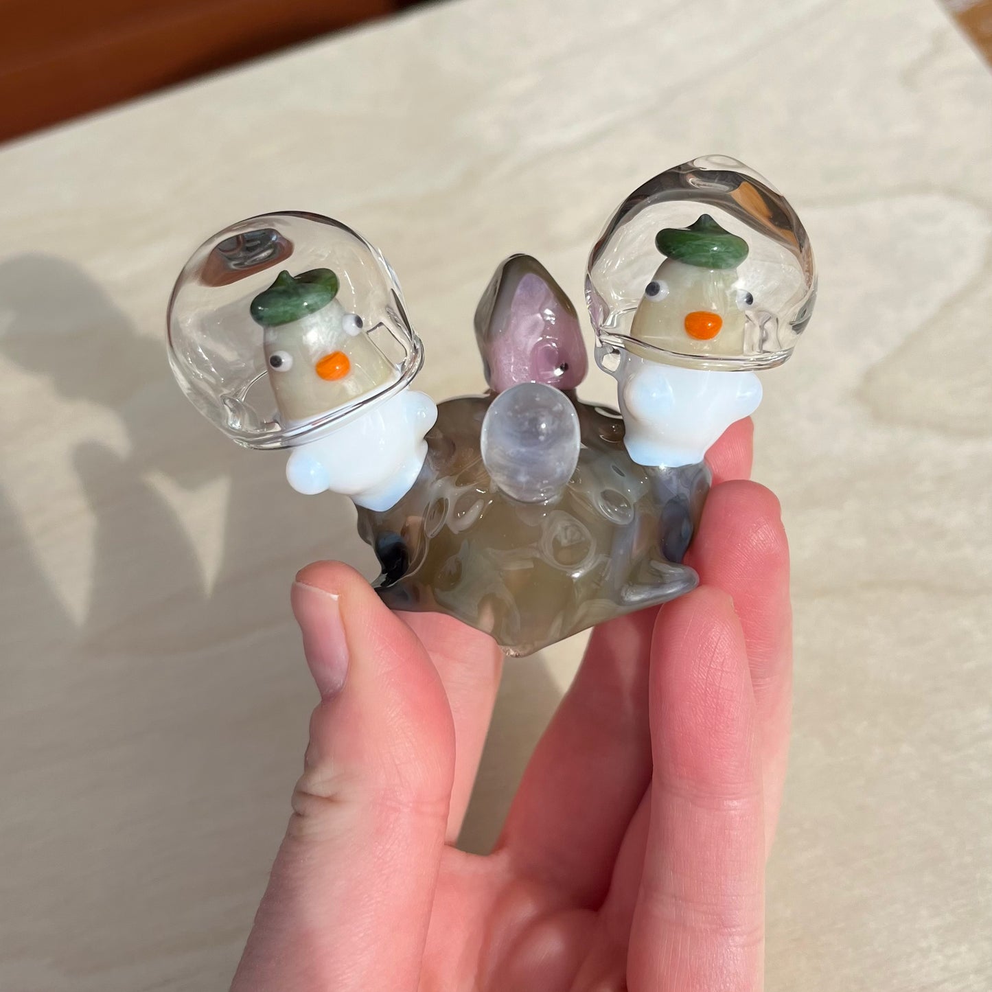 Commission for Muneera: Moon Ducks and Engaged Ducks