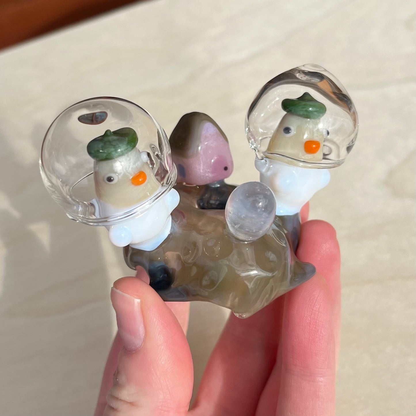Commission for Muneera: Moon Ducks and Engaged Ducks