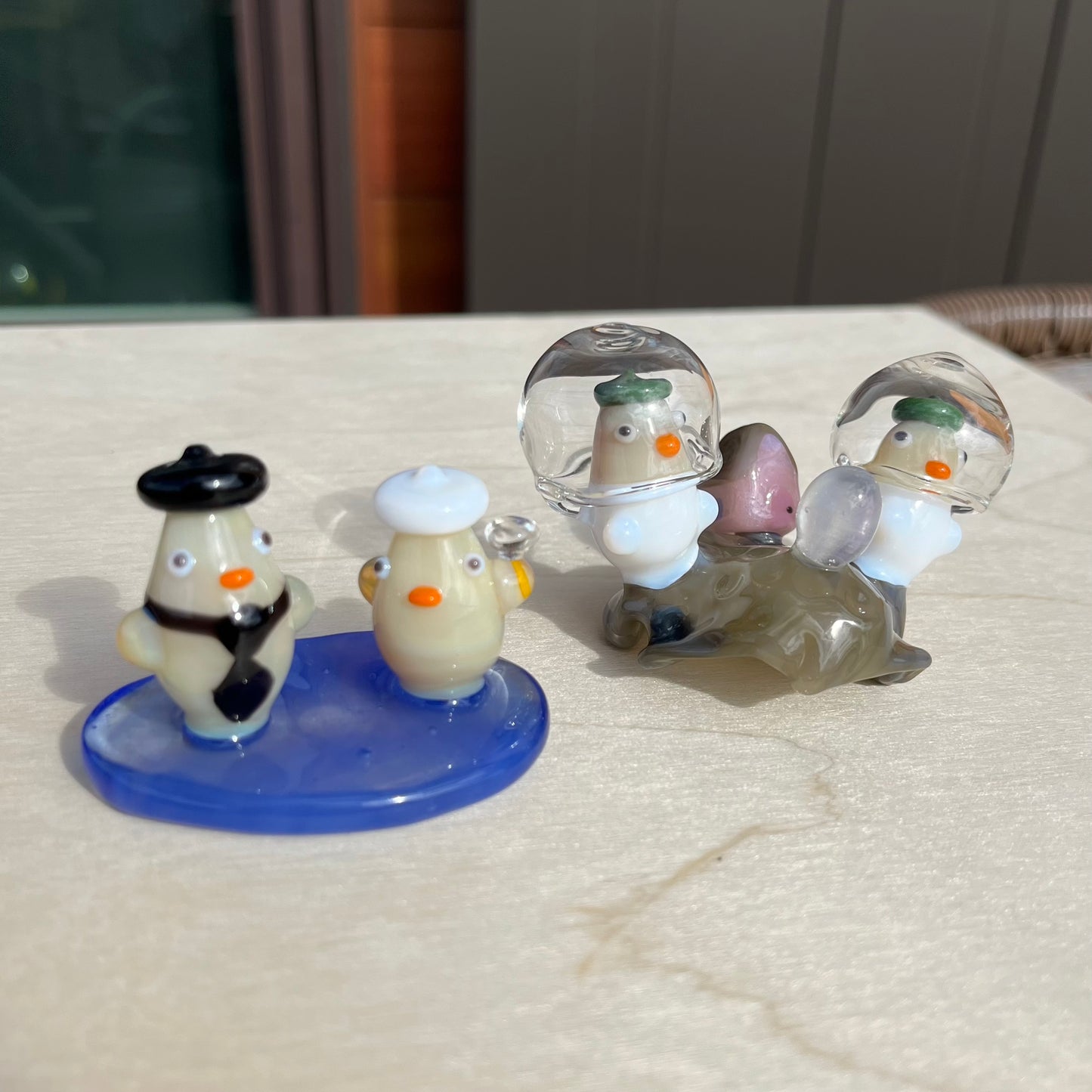 Commission for Muneera: Moon Ducks and Engaged Ducks