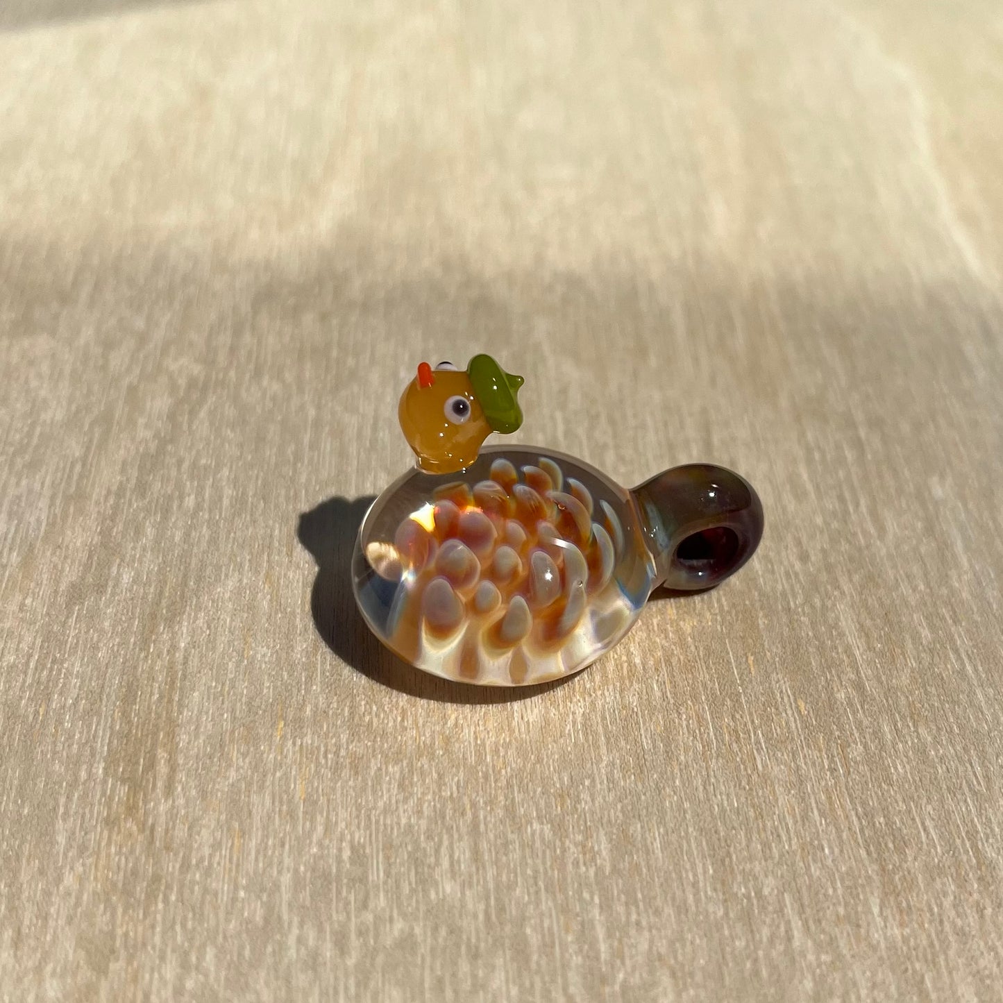 Malcolm Ford Glass x Jackie's Glass Collab: Pendant Ducks