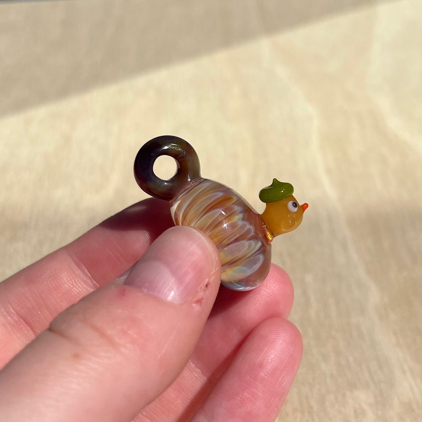 Malcolm Ford Glass x Jackie's Glass Collab: Pendant Ducks