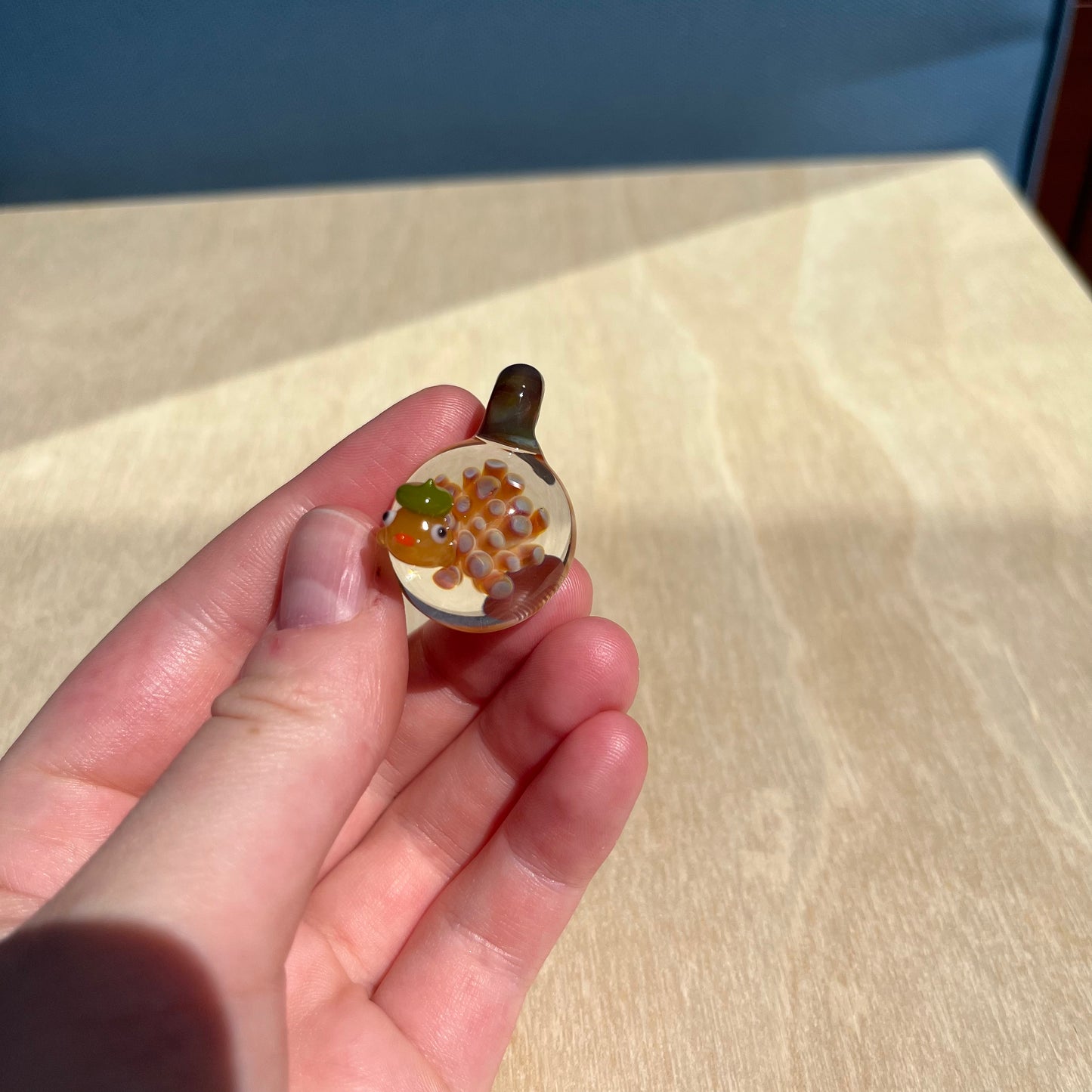 Malcolm Ford Glass x Jackie's Glass Collab: Pendant Ducks