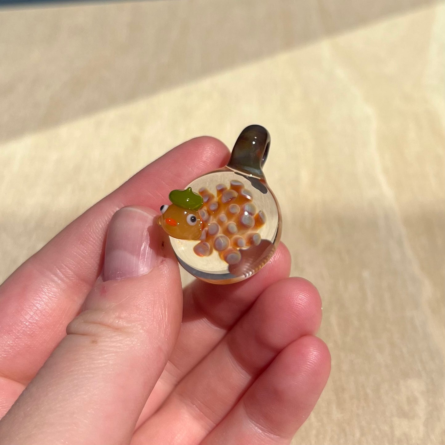 Malcolm Ford Glass x Jackie's Glass Collab: Pendant Ducks