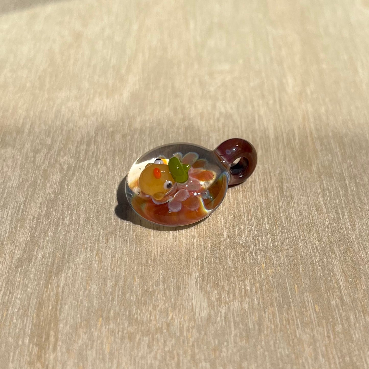 Malcolm Ford Glass x Jackie's Glass Collab: Pendant Ducks