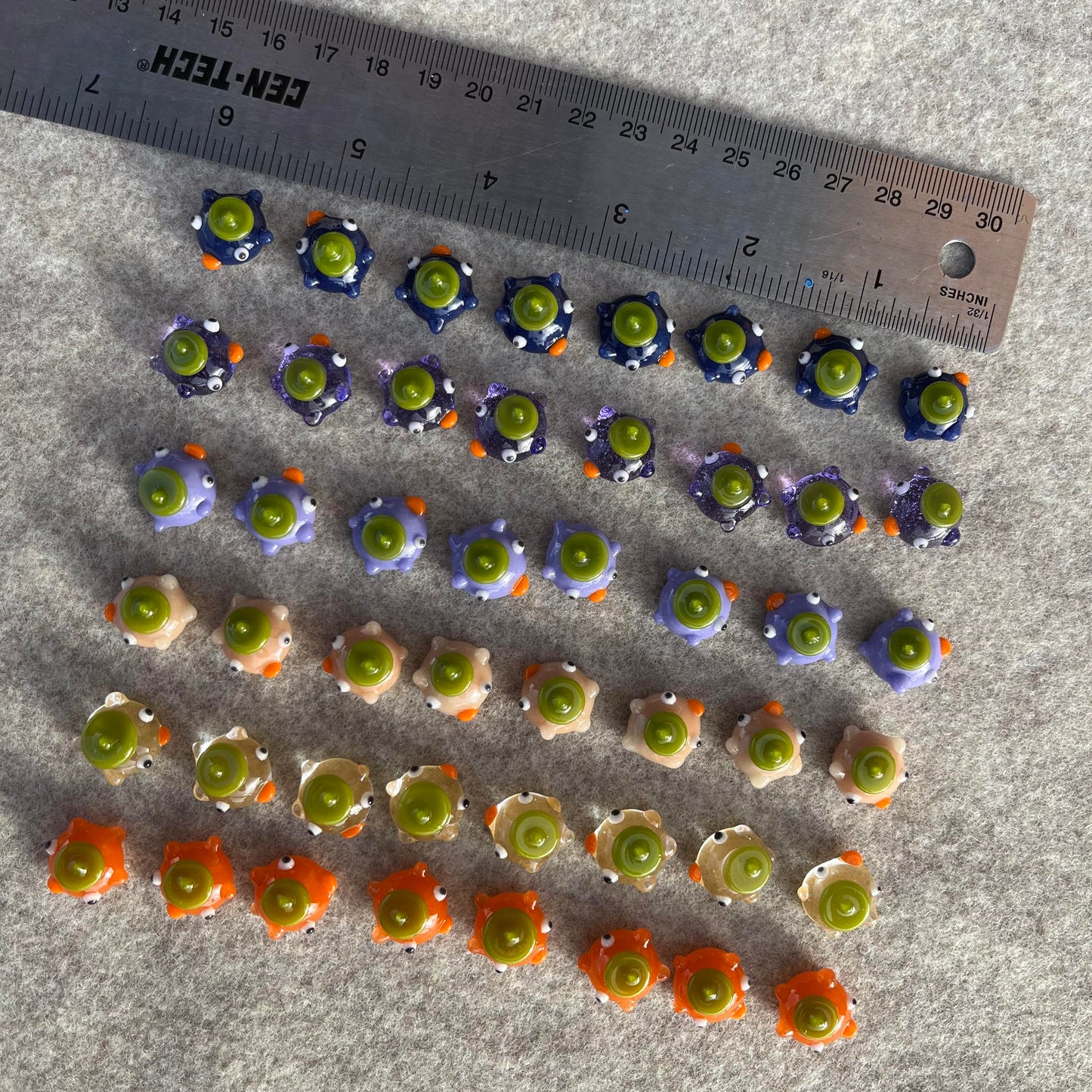 Commission for Sarah: Mancala ducks - full set
