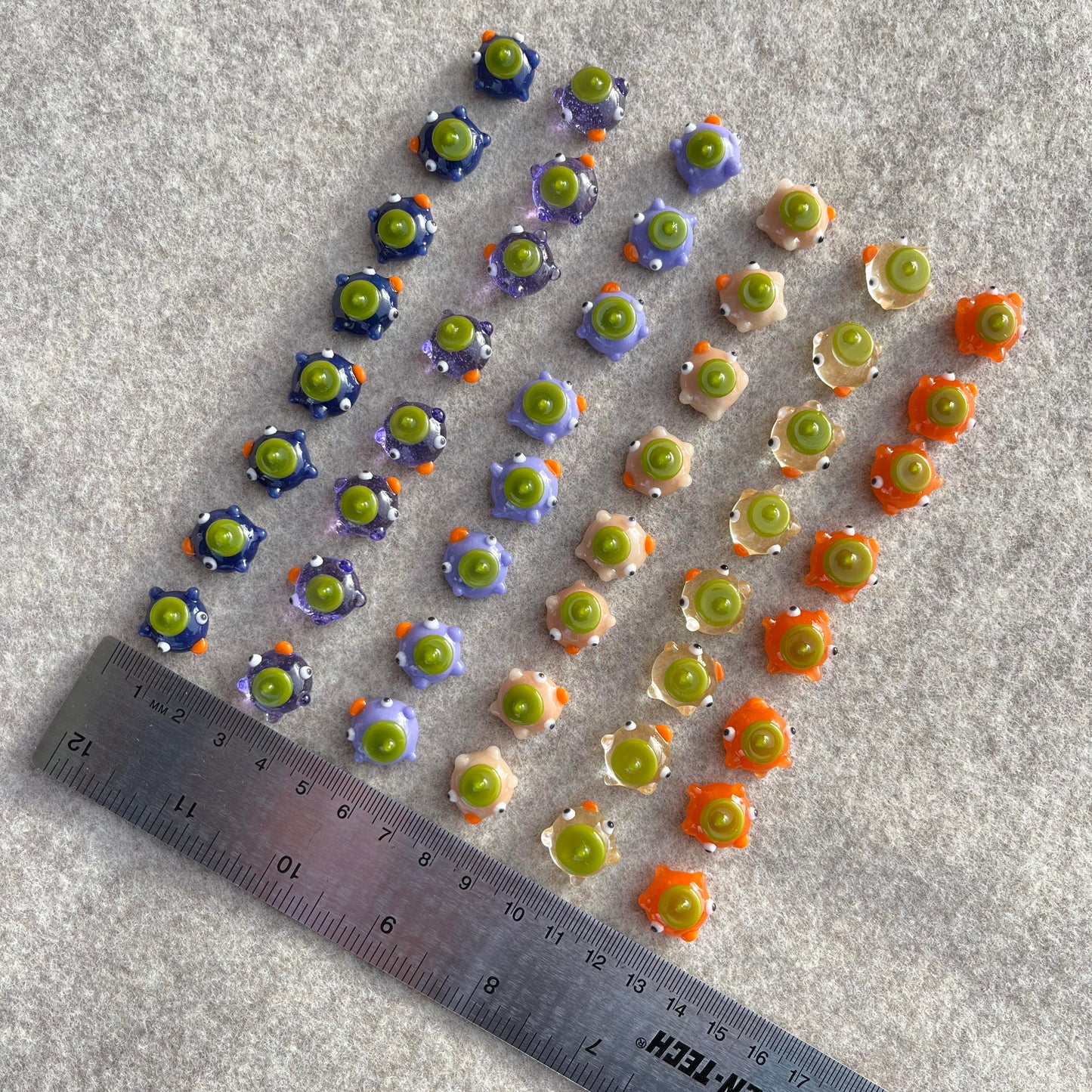 Commission for Sarah: Mancala ducks - full set