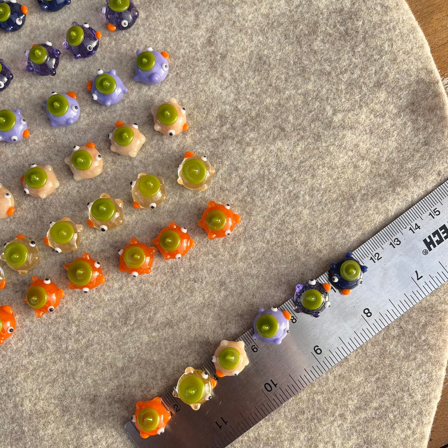 Commission for Sarah: Mancala ducks - full set