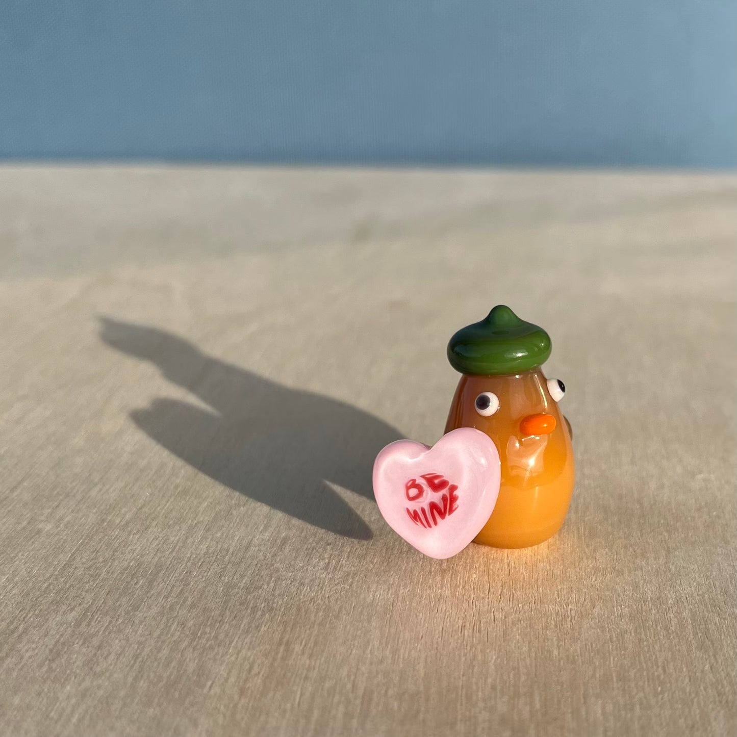Swan Glass x Jackie's Glass Collab: "BE MINE" Conversation Heart Candy Ducks