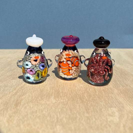 Swan Glass x Jackie's Glass Collab: Under the Sea Duck