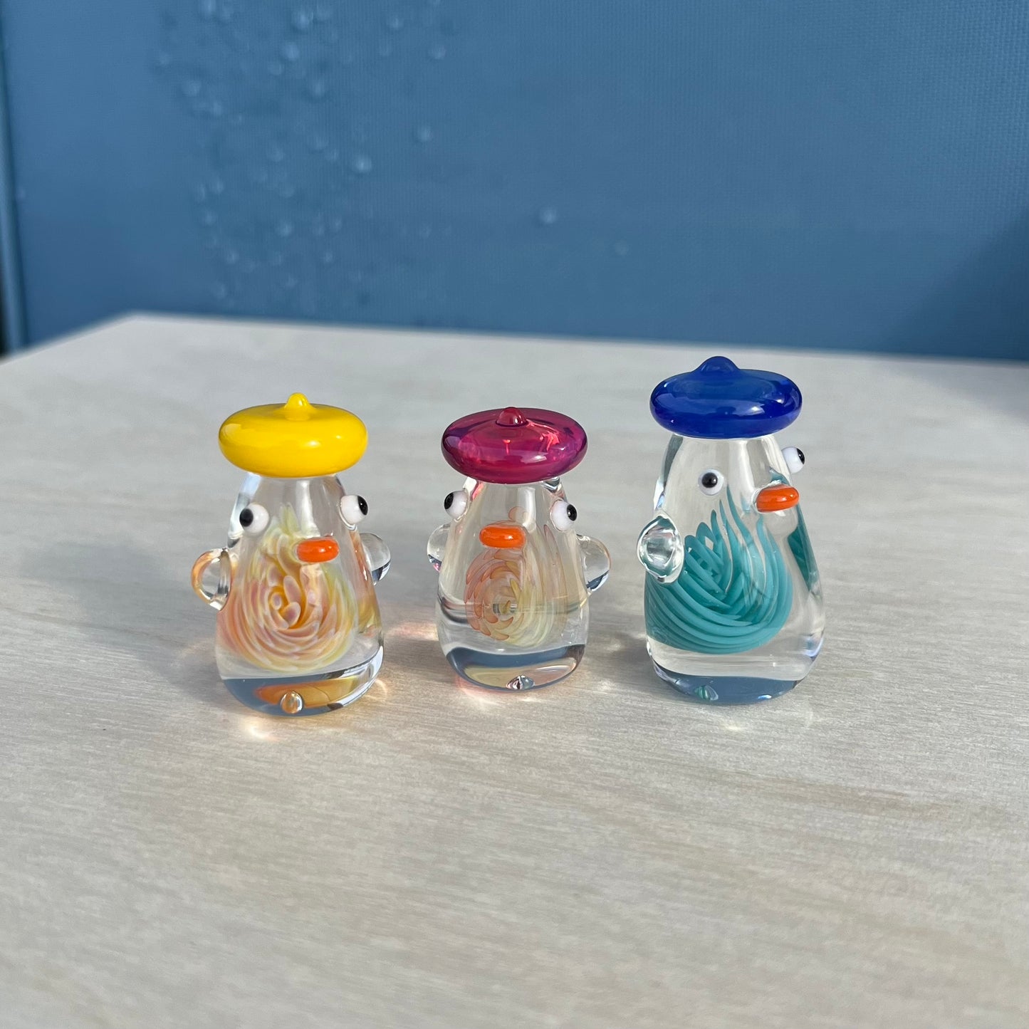 Swan Glass x Jackie's Glass Collab: Twisty Duck