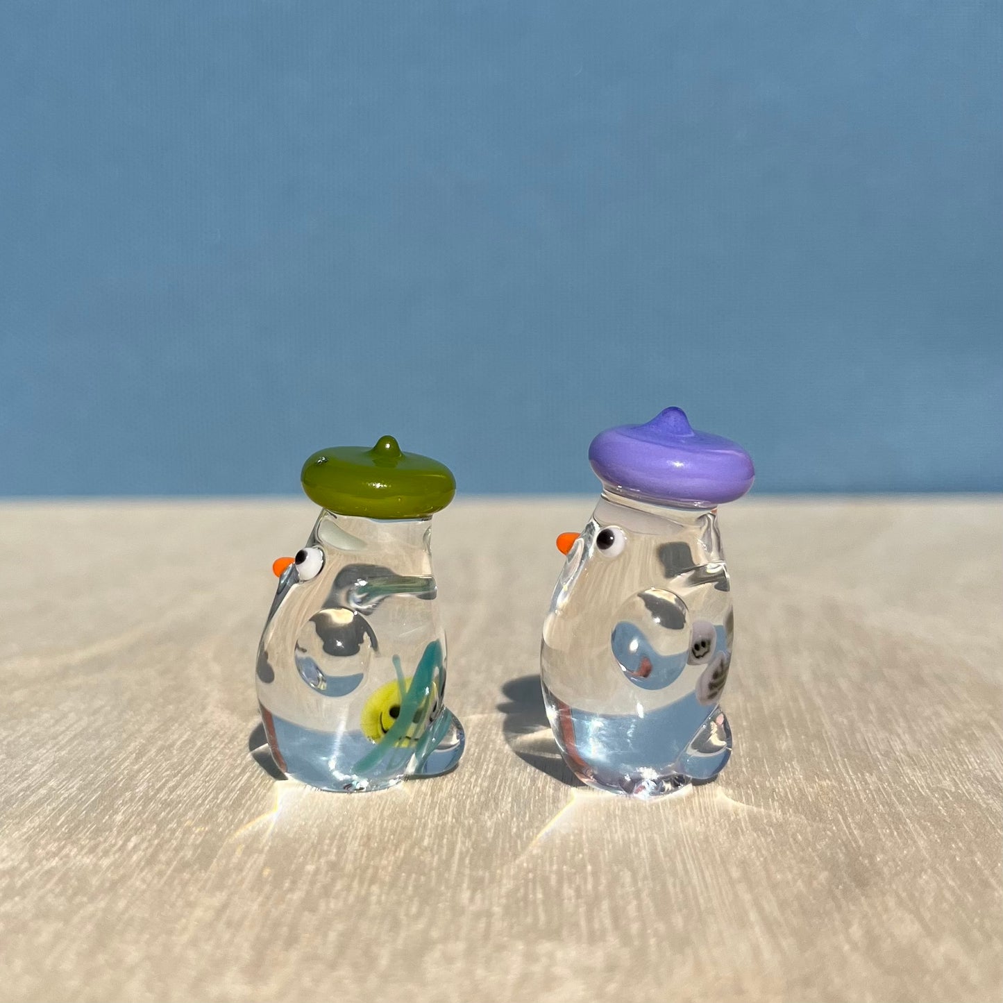 Michael Michaud Glass x Jackie's Glass Collab: Smiley Duck