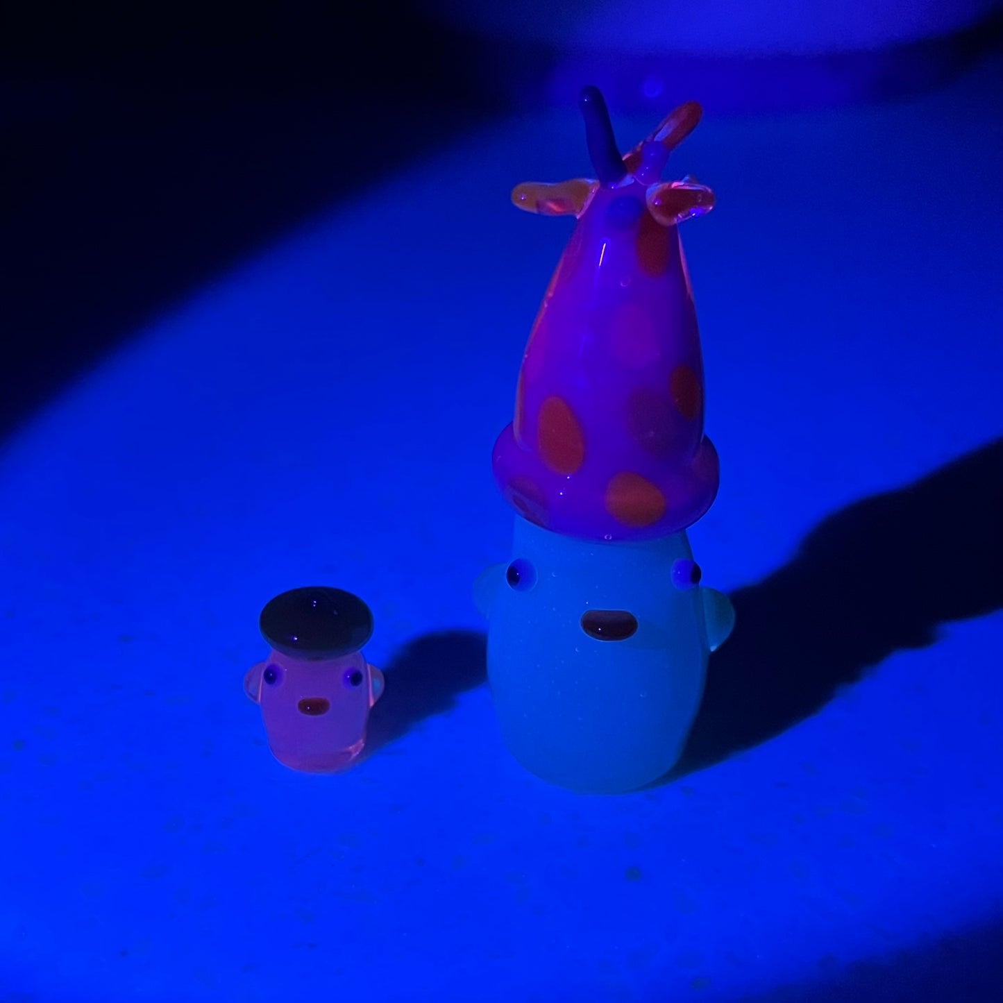 Commission for Steph: UV Party Duck and UV Mini Duck