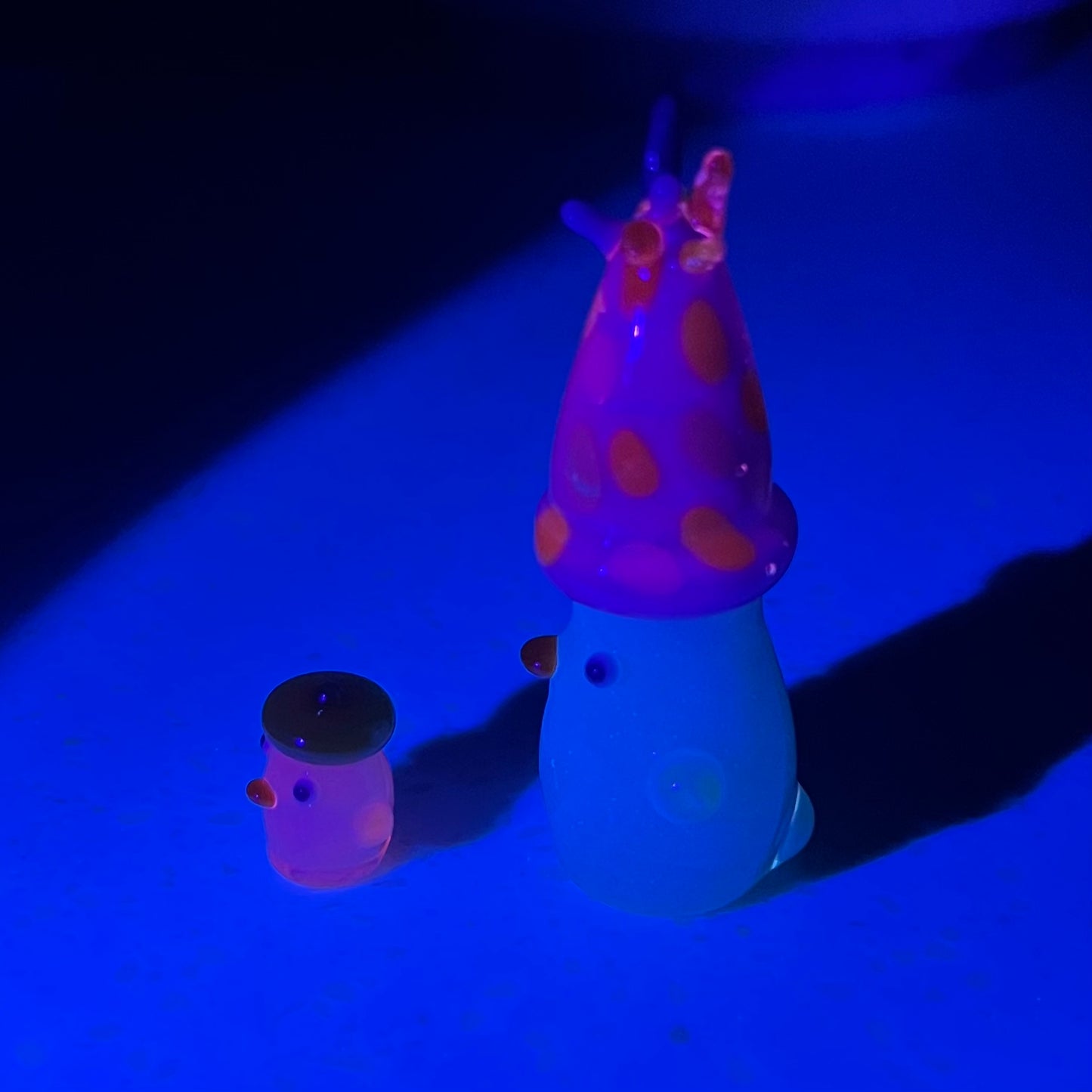 Commission for Steph: UV Party Duck and UV Mini Duck