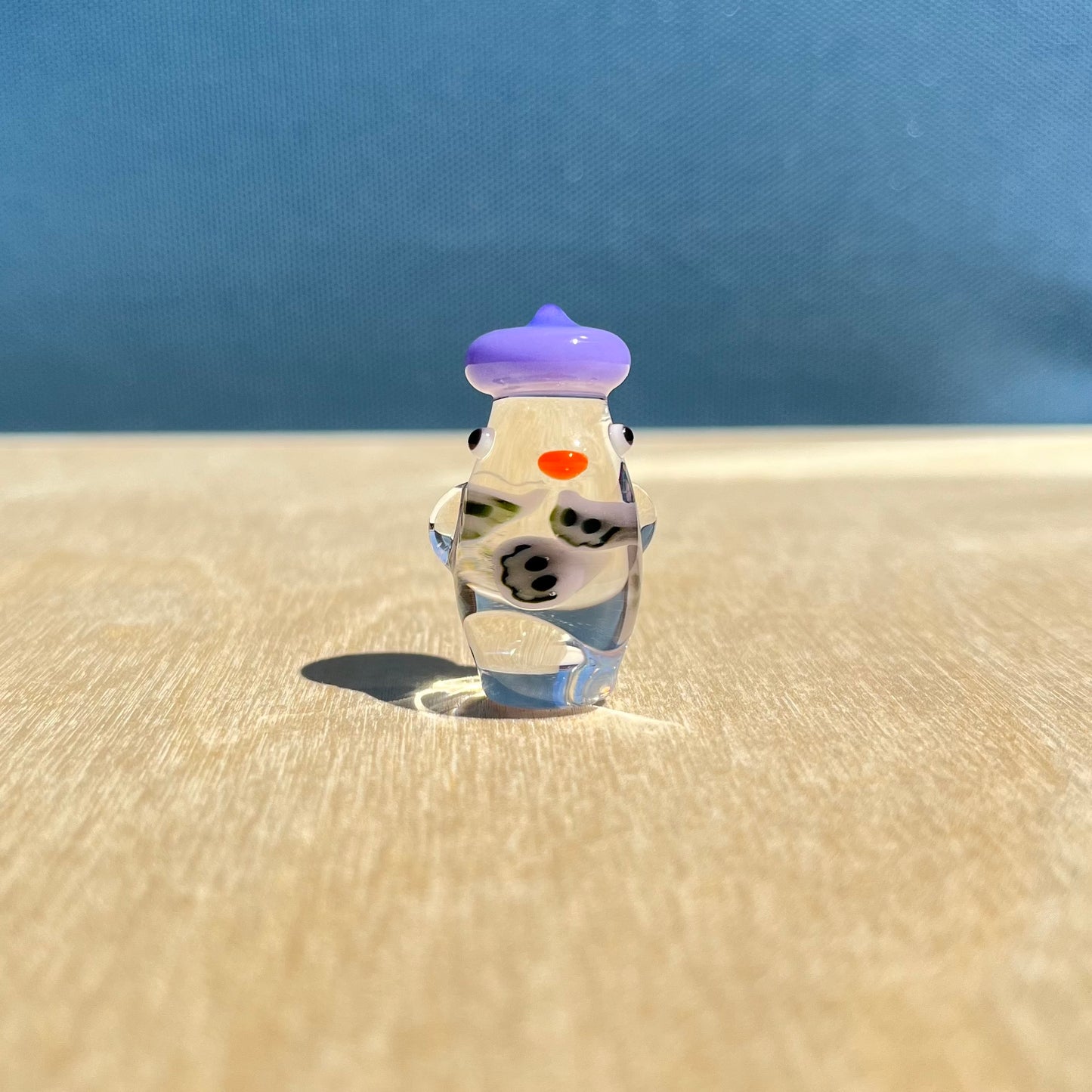 Michael Michaud Glass x Jackie's Glass Collab: Smiley Duck