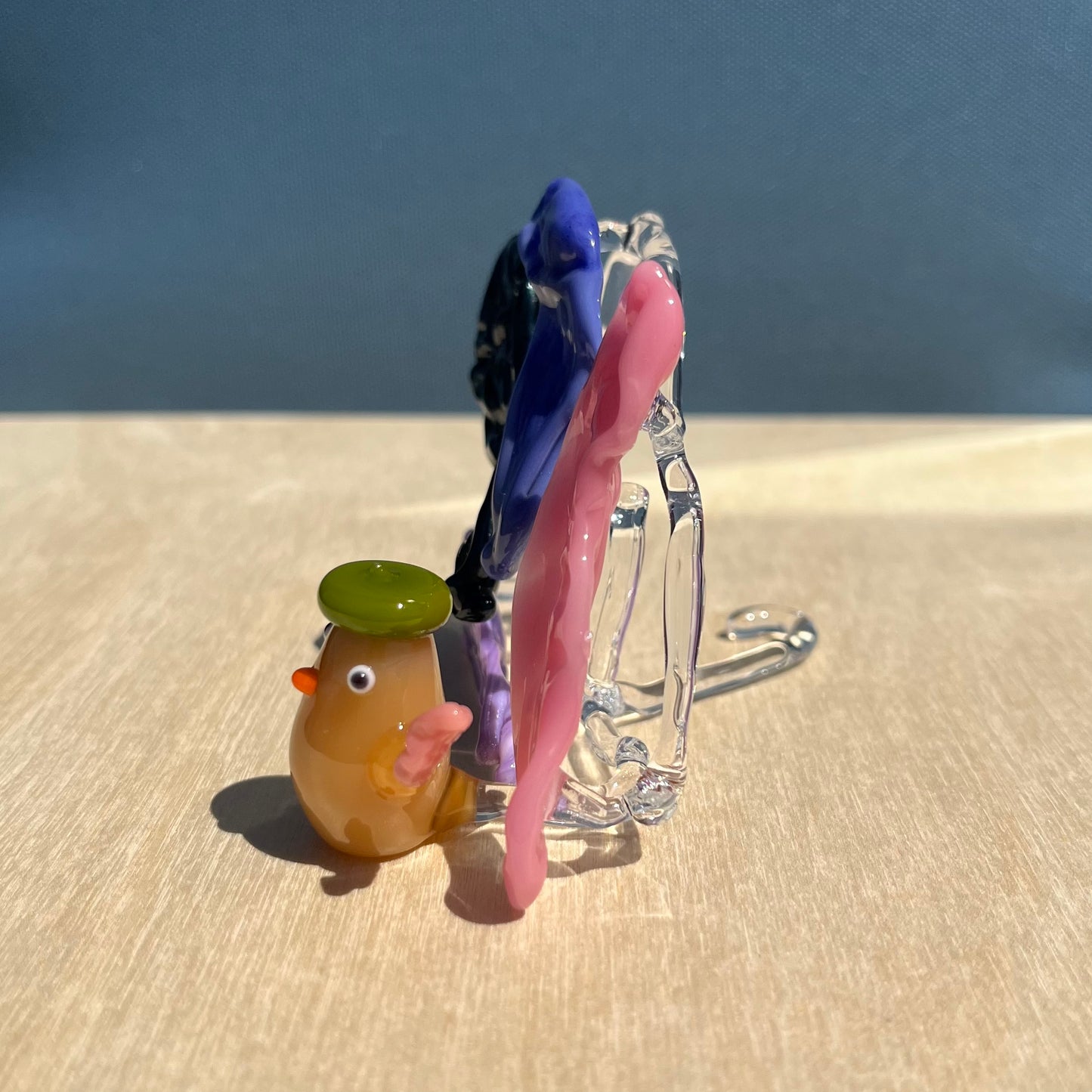 Eriko Glass x Jackie's Glass Collab: Gum Wall Ducks