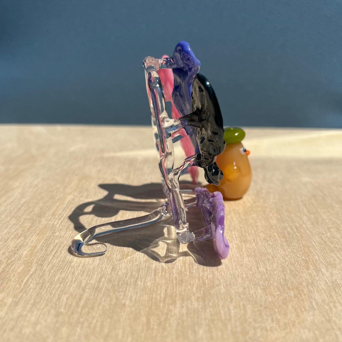 Eriko Glass x Jackie's Glass Collab: Gum Wall Ducks