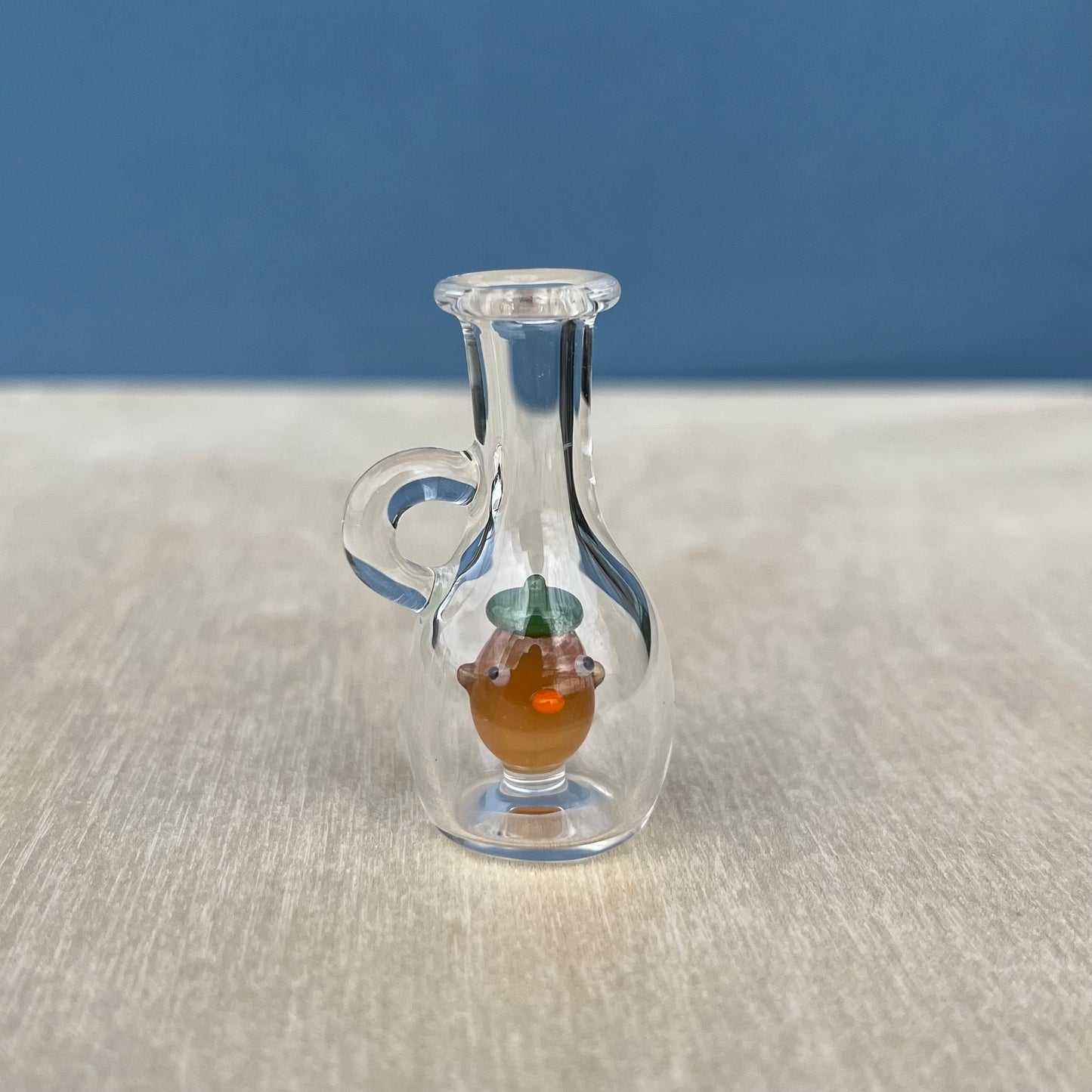 Swan Glass x Jackie's Glass Collab: Duck in Pitcher