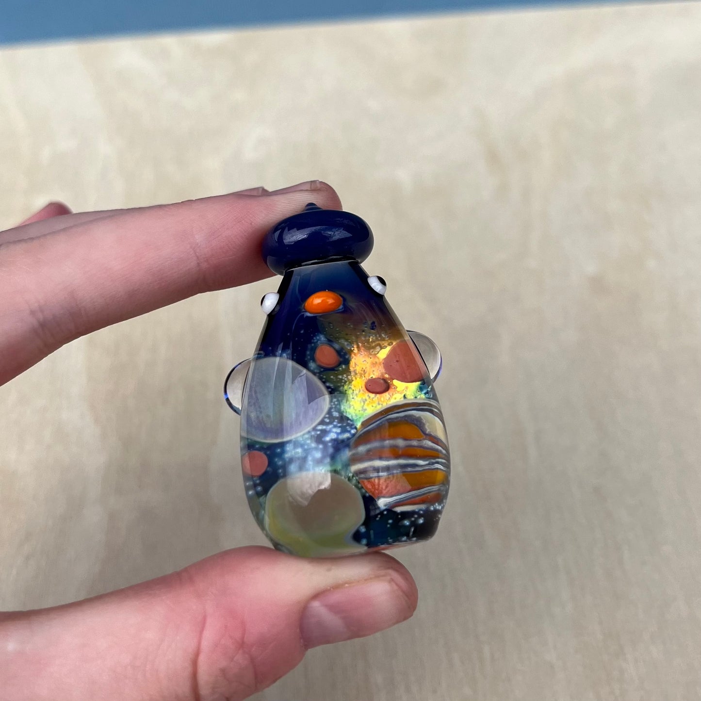 Swan Glass x Jackie's Glass Collab: Planet Duck