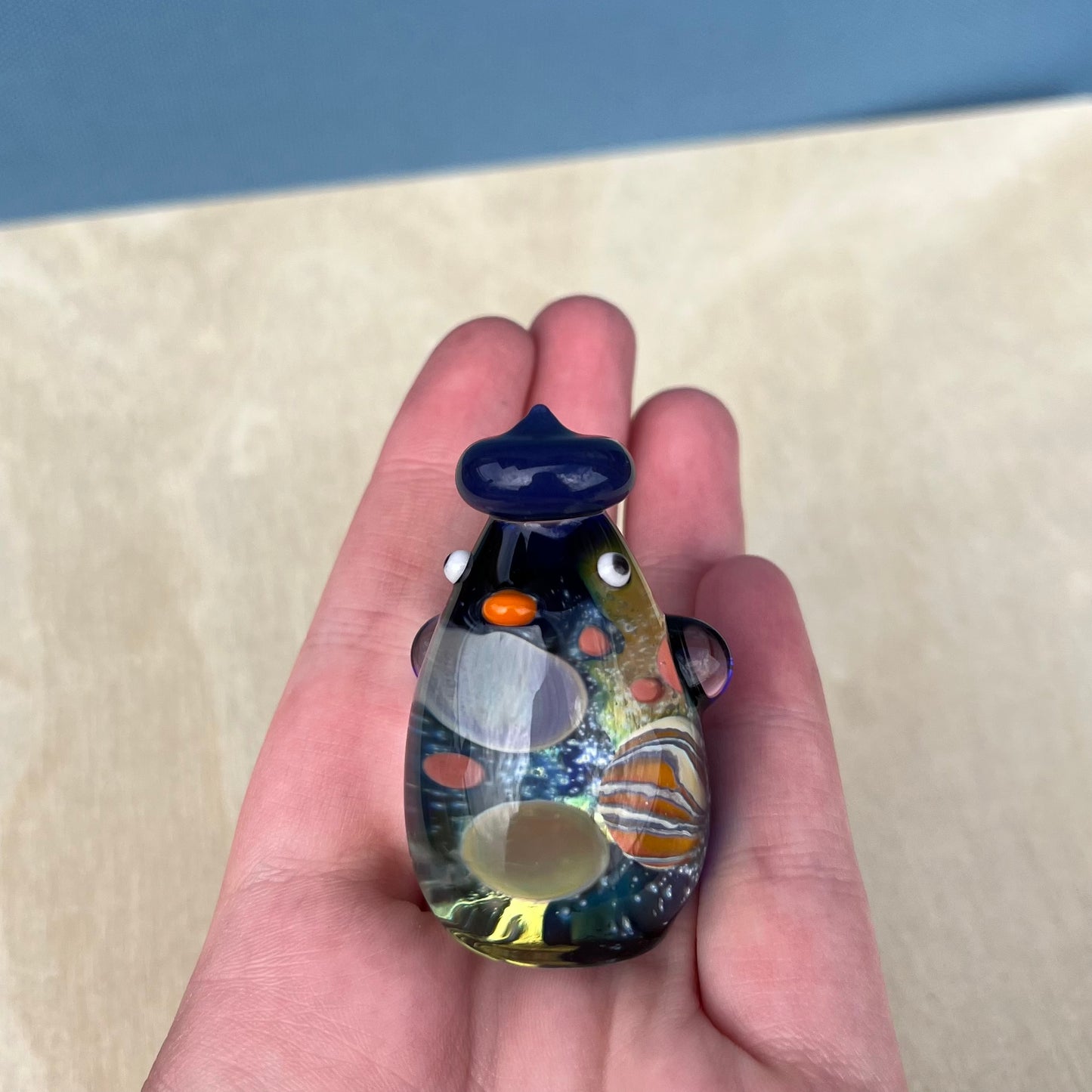 Swan Glass x Jackie's Glass Collab: Planet Duck