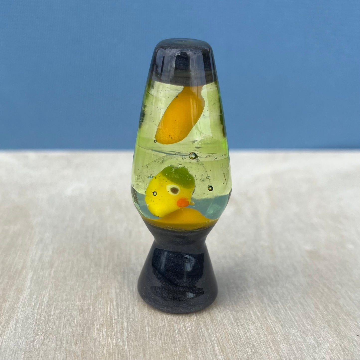 Modern Science Project x Jackie's Glass Collab: Duck Lava Lamp