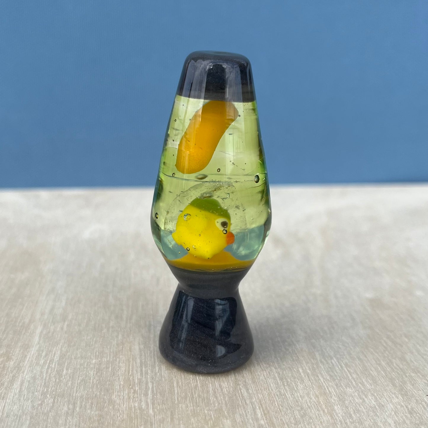 Modern Science Project x Jackie's Glass Collab: Duck Lava Lamp