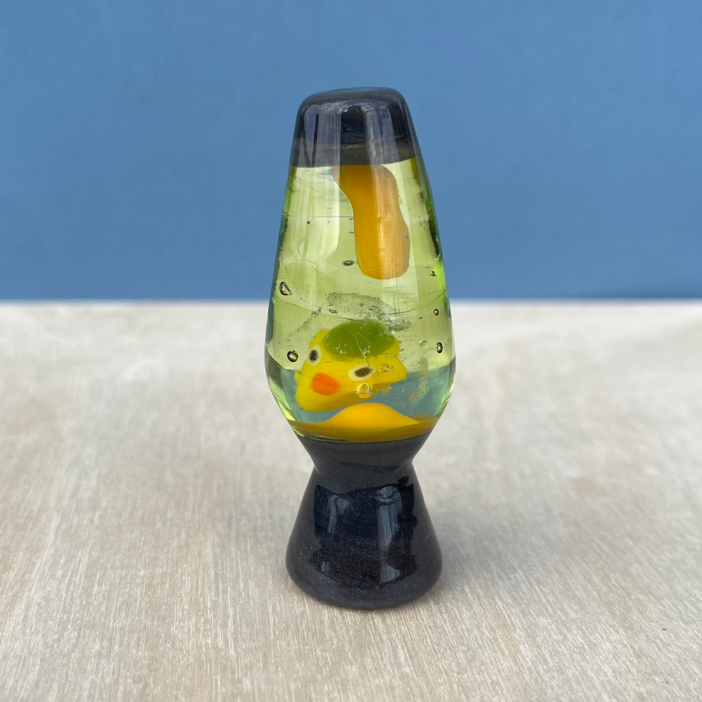 Modern Science Project x Jackie's Glass Collab: Duck Lava Lamp