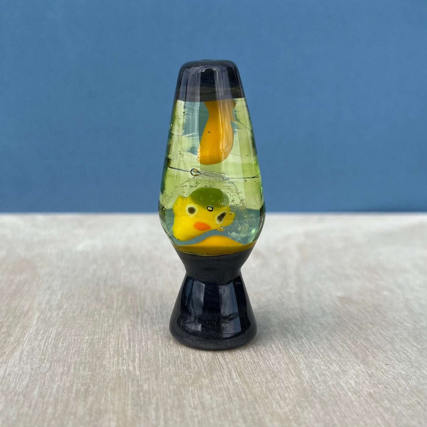 Modern Science Project x Jackie's Glass Collab: Duck Lava Lamp