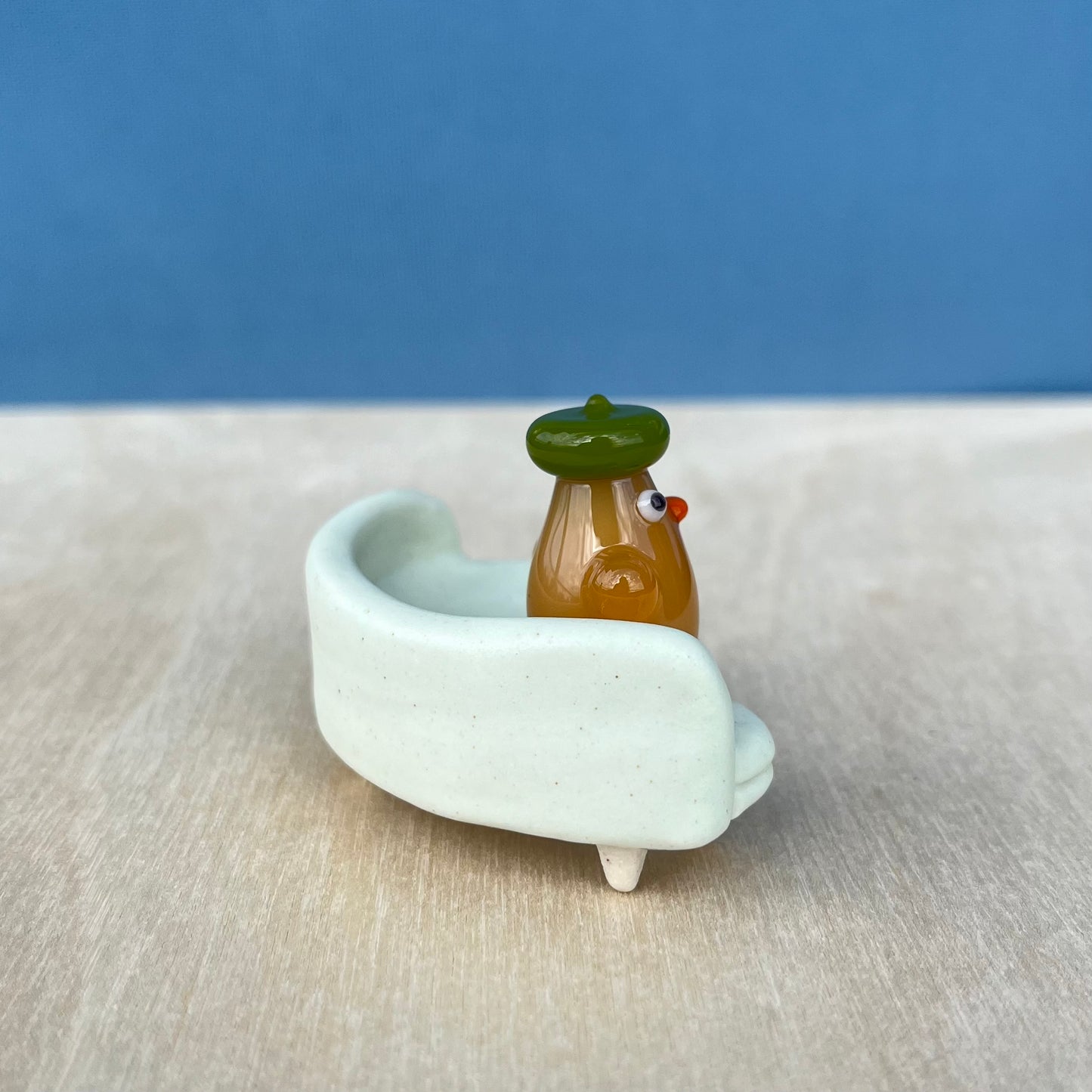 Jenni Ceramics x Jackie's Glass Collab: Ducks on Couches