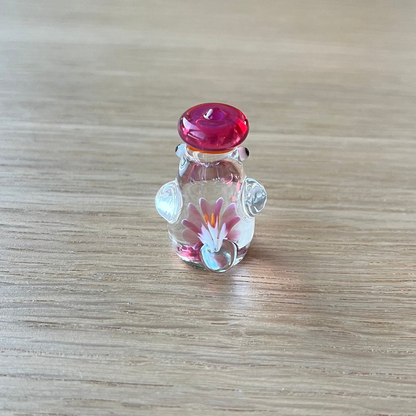 Commission for Lori: Cherry Blossom Duck [Jackie's Glass x Swan Glass Collab]