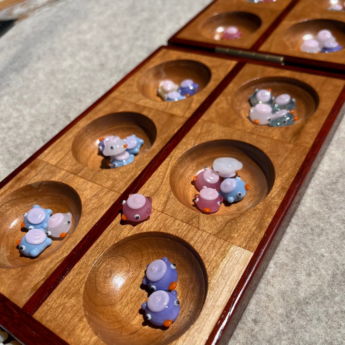 Commission for Christina: Mancala ducks - full set