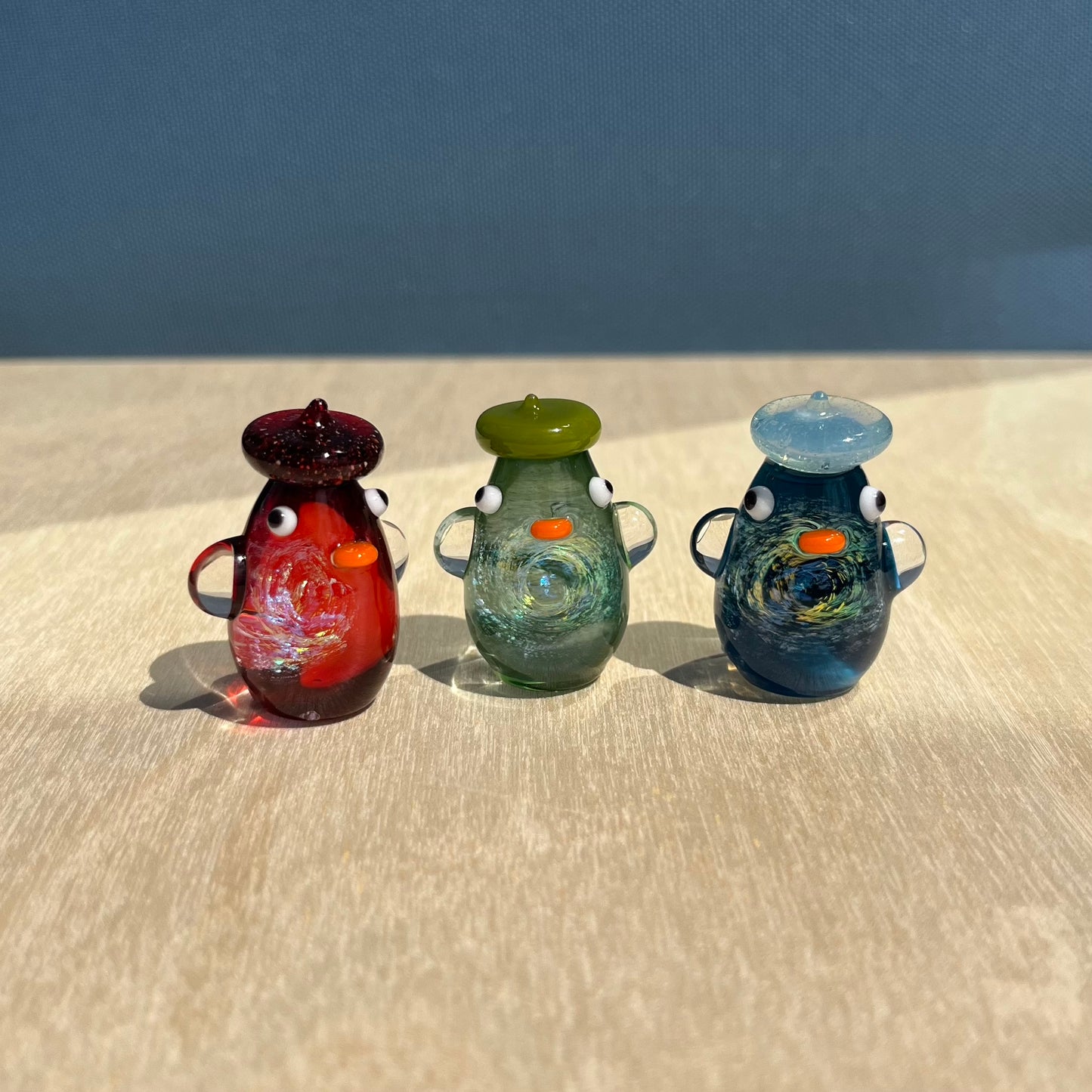 Swan Glass x Jackie's Glass Collab: Shiny Dichro Duck