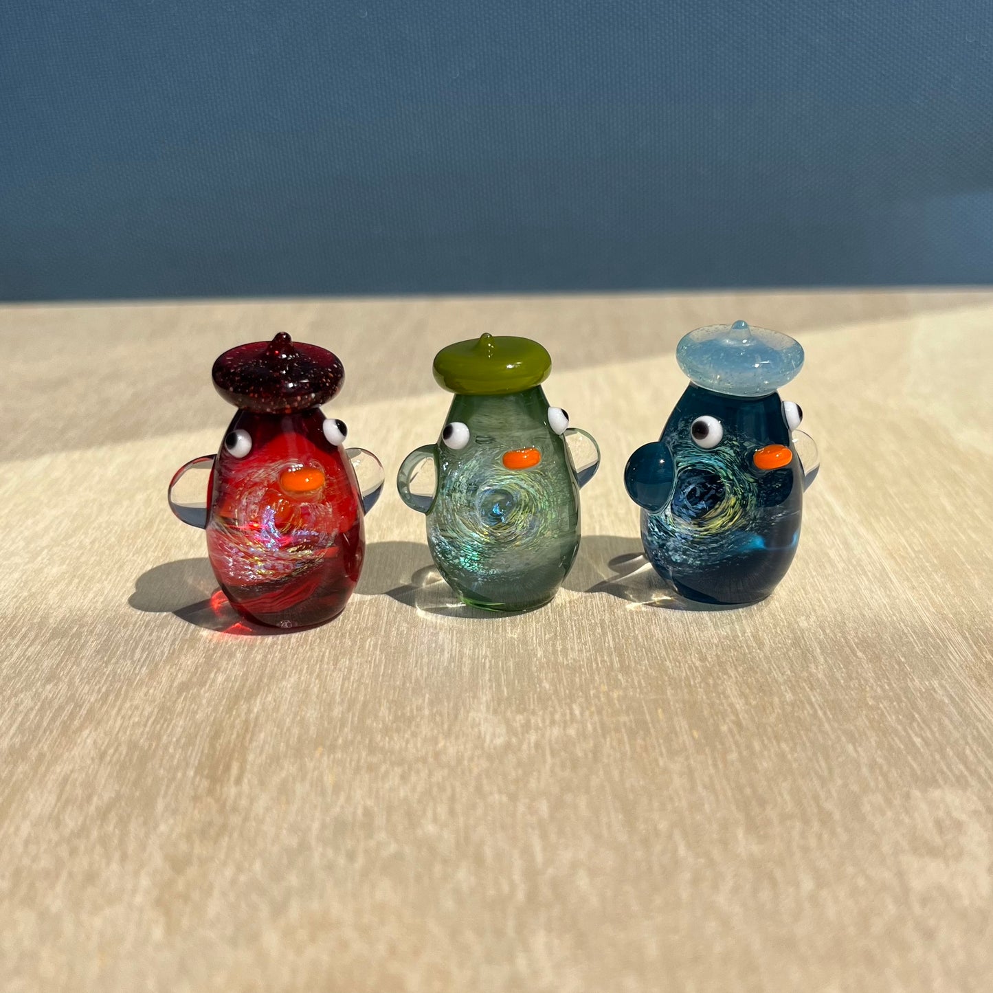 Swan Glass x Jackie's Glass Collab: Shiny Dichro Duck