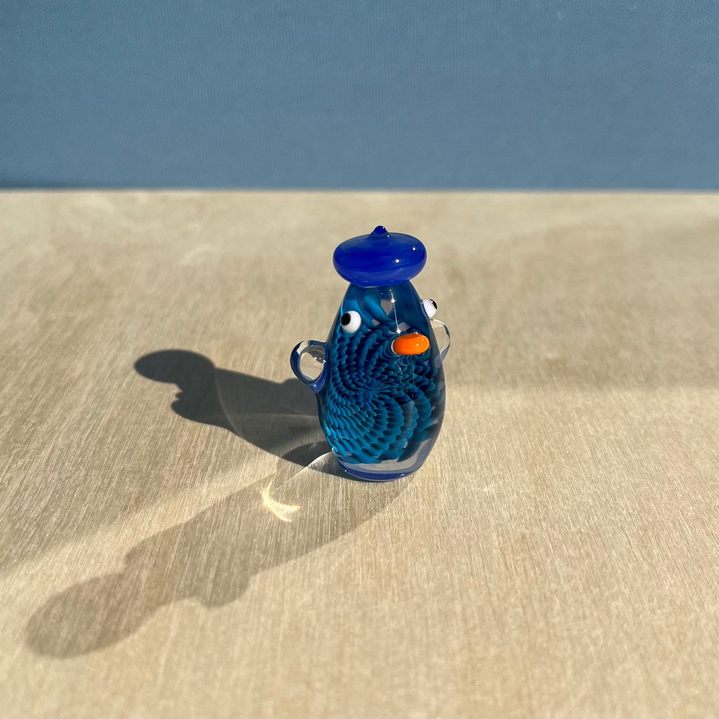 Swan Glass x Jackie's Glass Collab: Reticello Duck