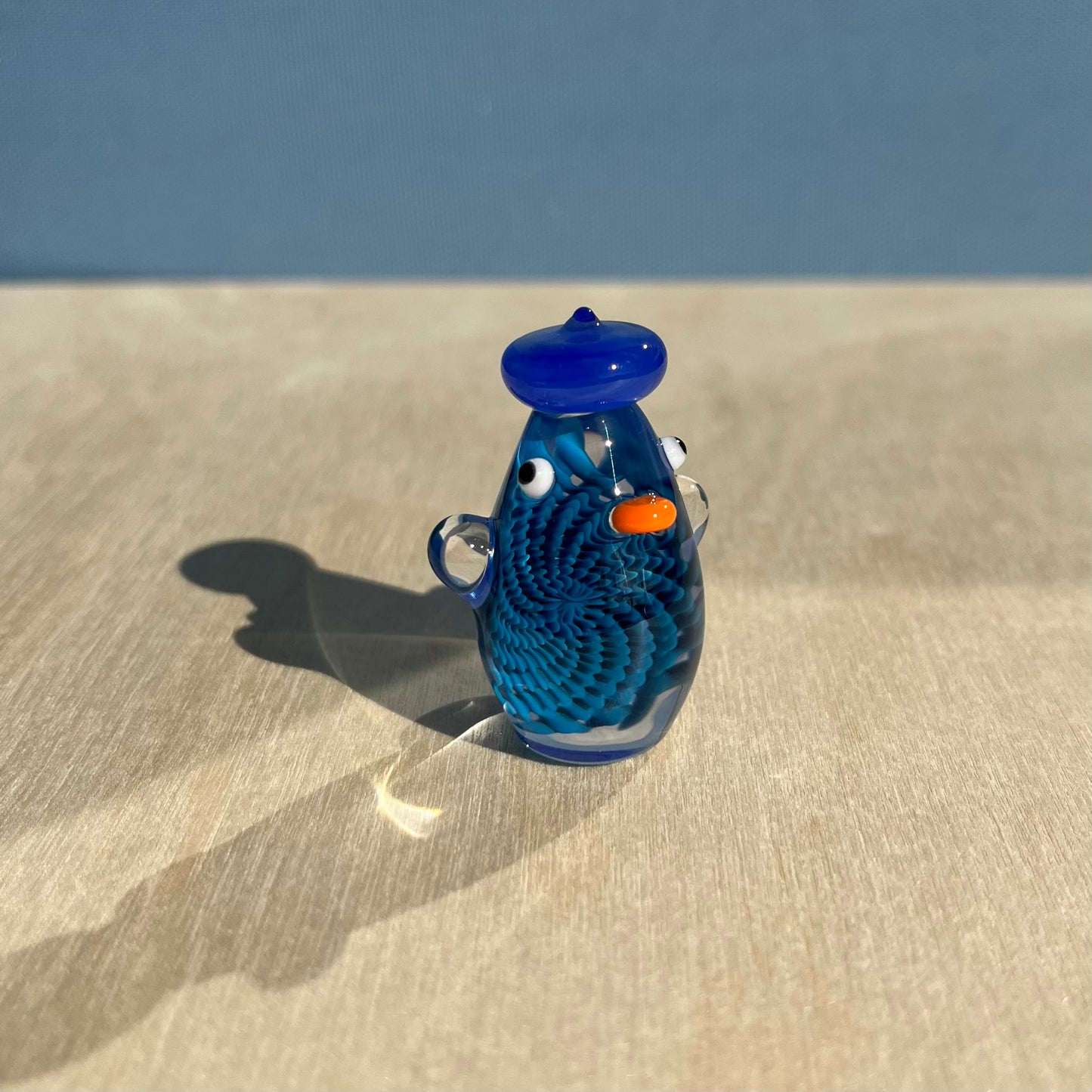 Swan Glass x Jackie's Glass Collab: Reticello Duck