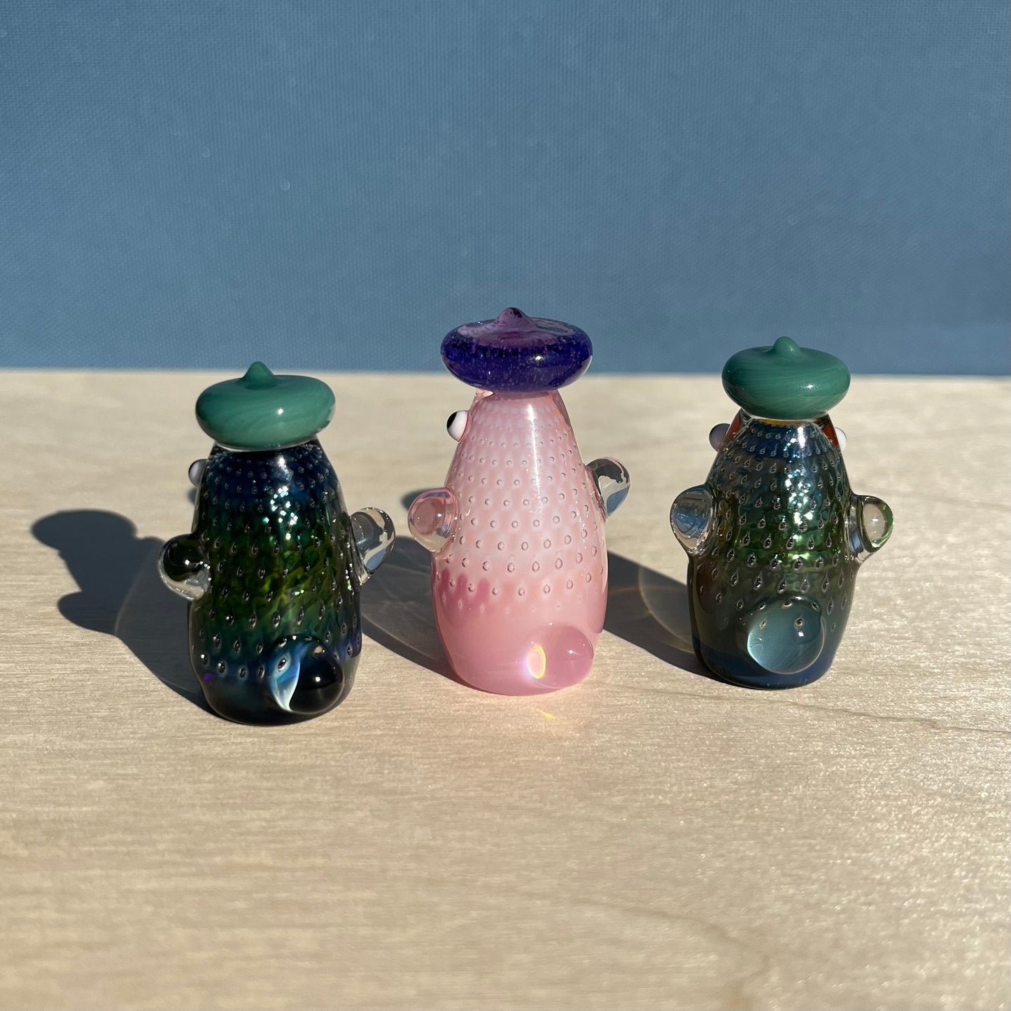 Swan Glass x Jackie's Glass Collab: Reticello Bubbles Duck