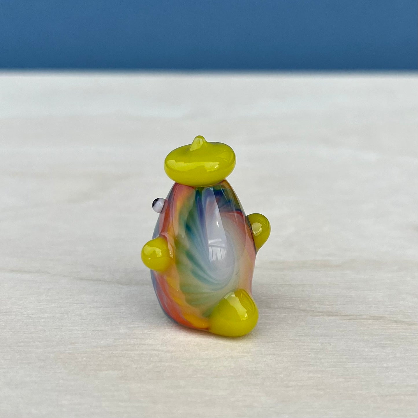 Swan Glass x Jackie's Glass Collab: Tie Dye Duck