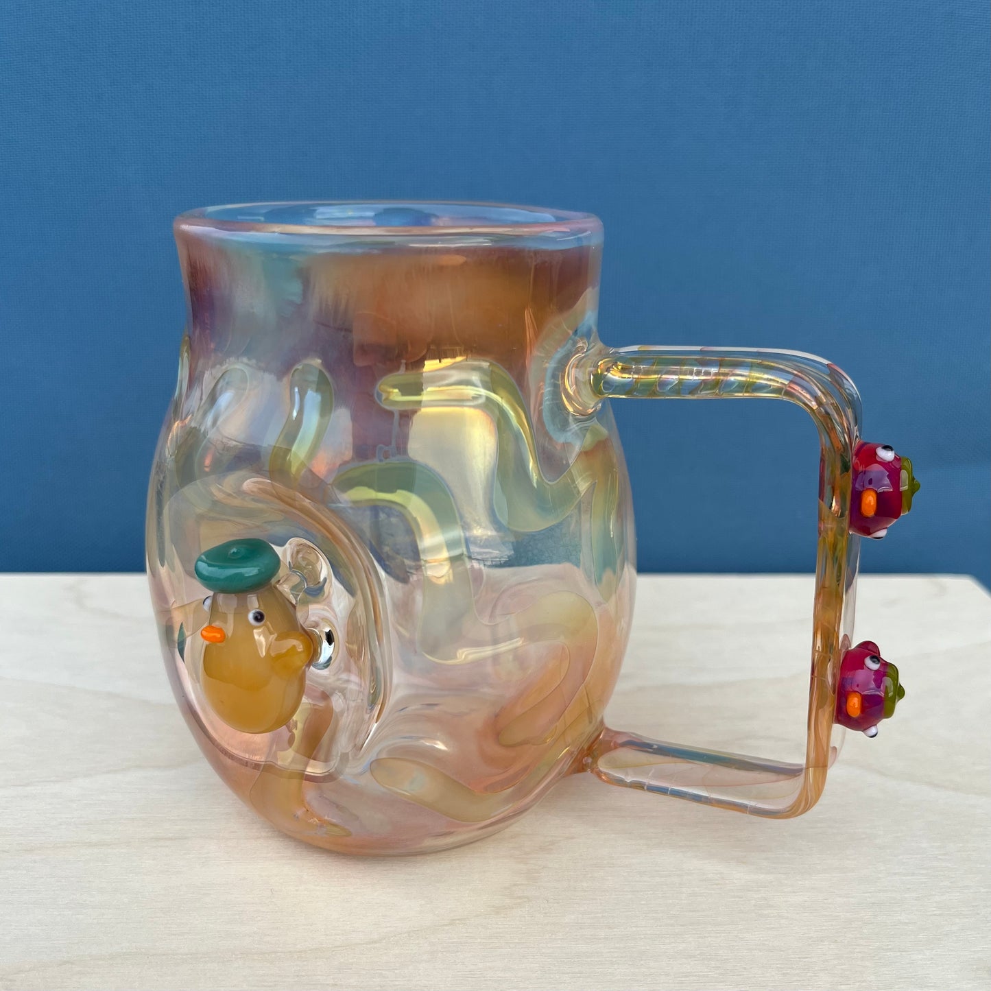 Corpse Flower Studio x Jackie's Glass Collab: Duck Mug