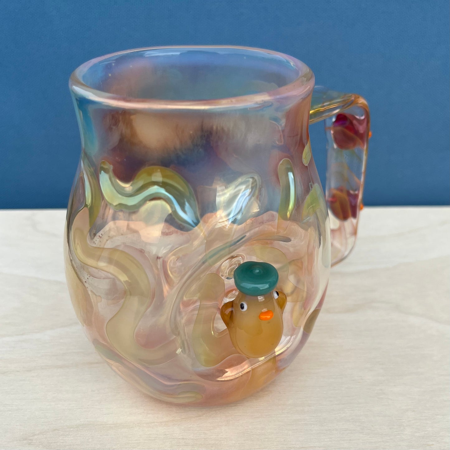 Corpse Flower Studio x Jackie's Glass Collab: Duck Mug