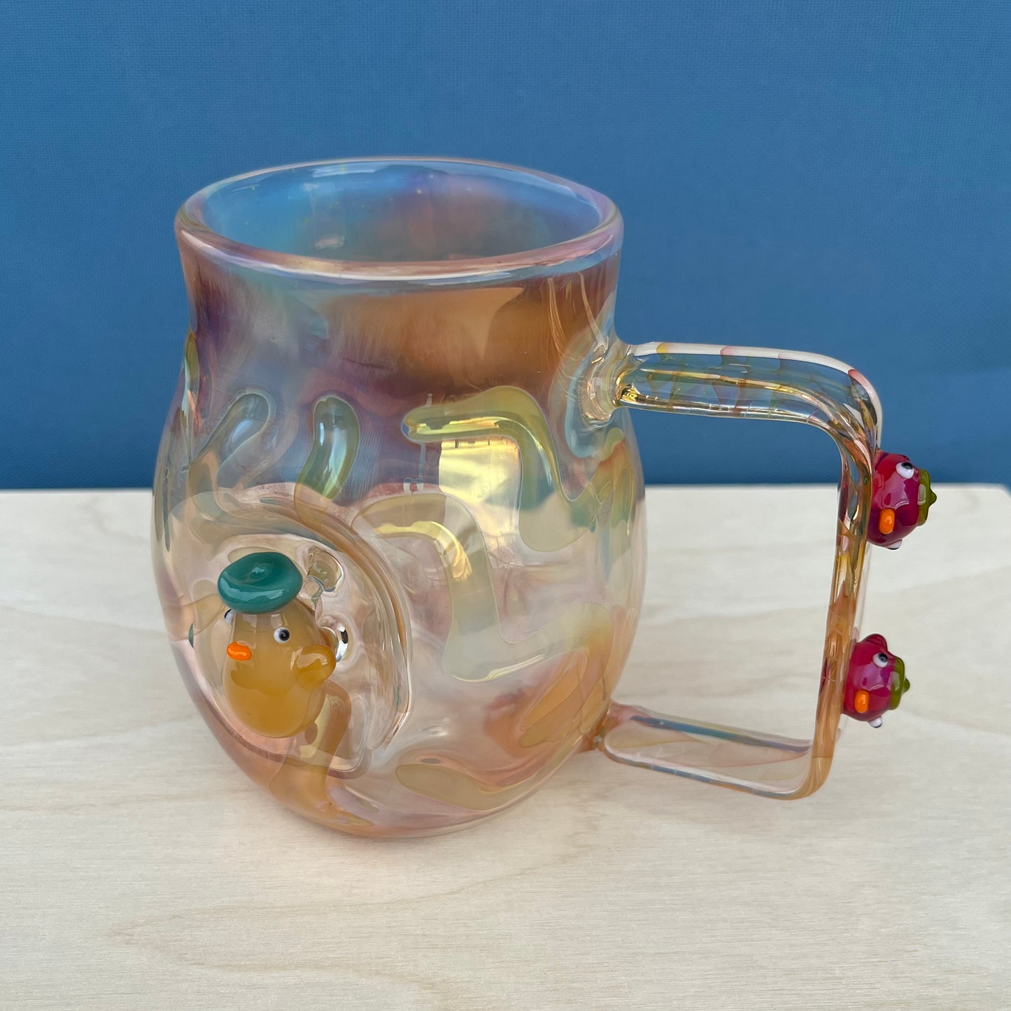 Corpse Flower Studio x Jackie's Glass Collab: Duck Mug