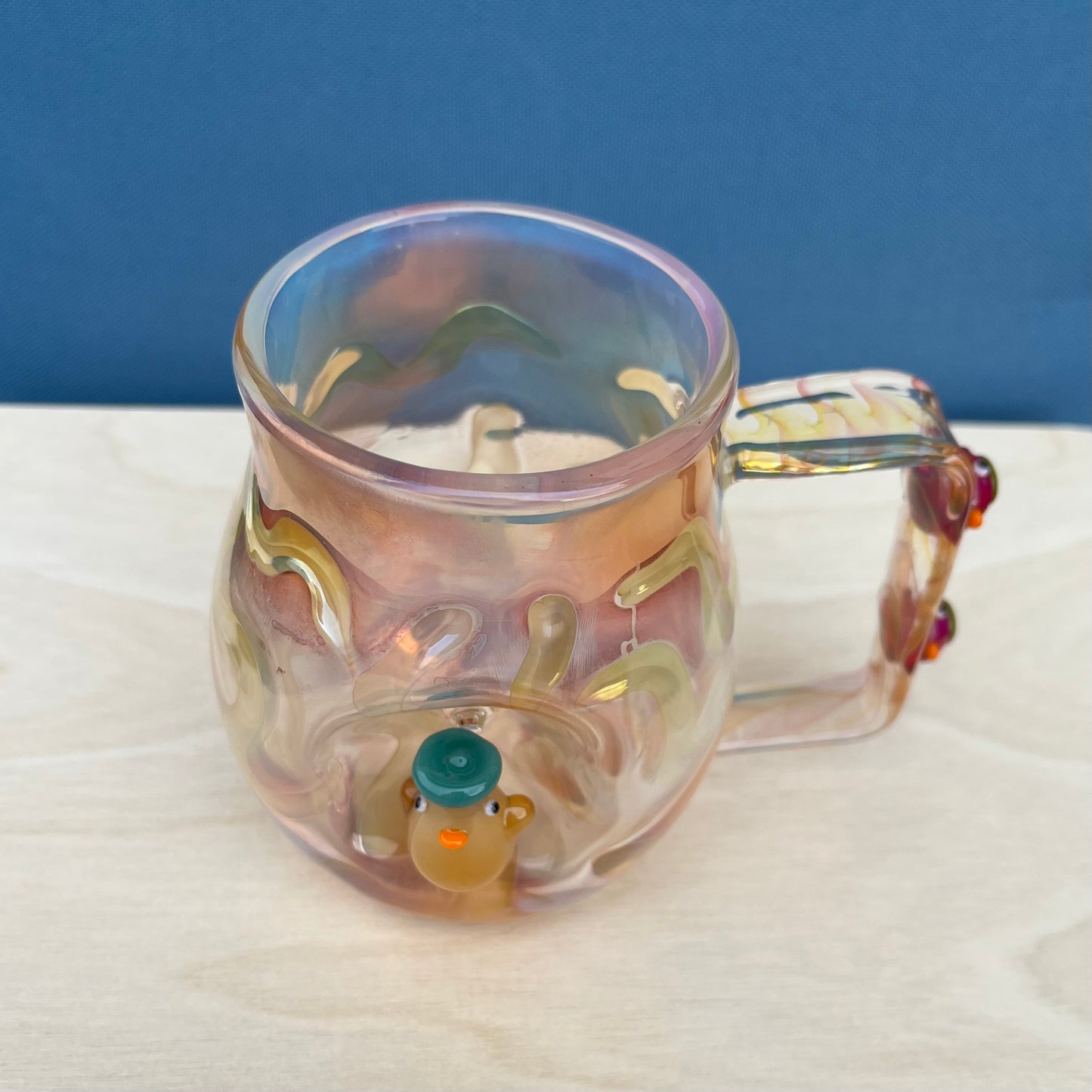 Corpse Flower Studio x Jackie's Glass Collab: Duck Mug