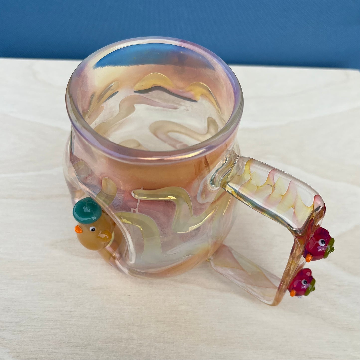 Corpse Flower Studio x Jackie's Glass Collab: Duck Mug