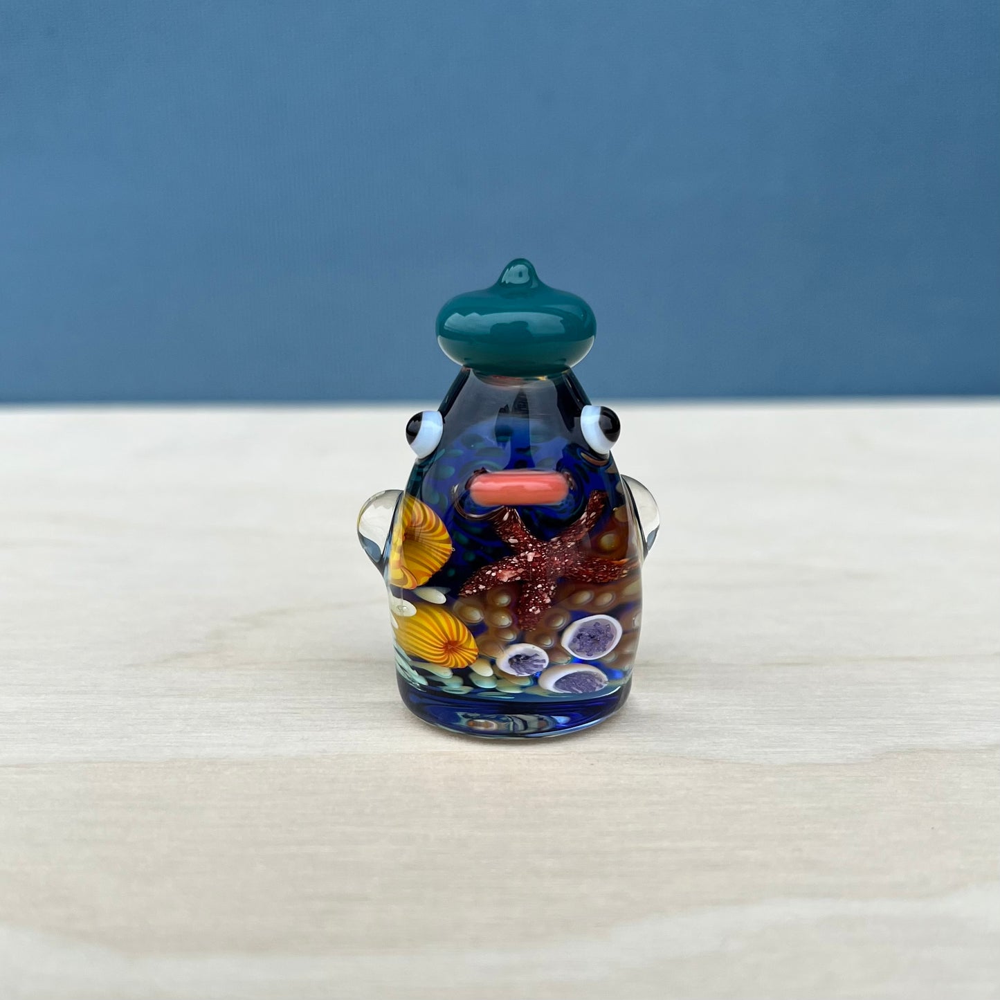 Swan Glass x Jackie's Glass Collab: Under the Sea Duck