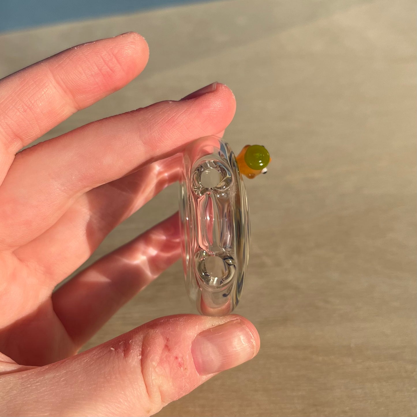 Swan Glass x Jackie's Glass Collab: Pendant Duck