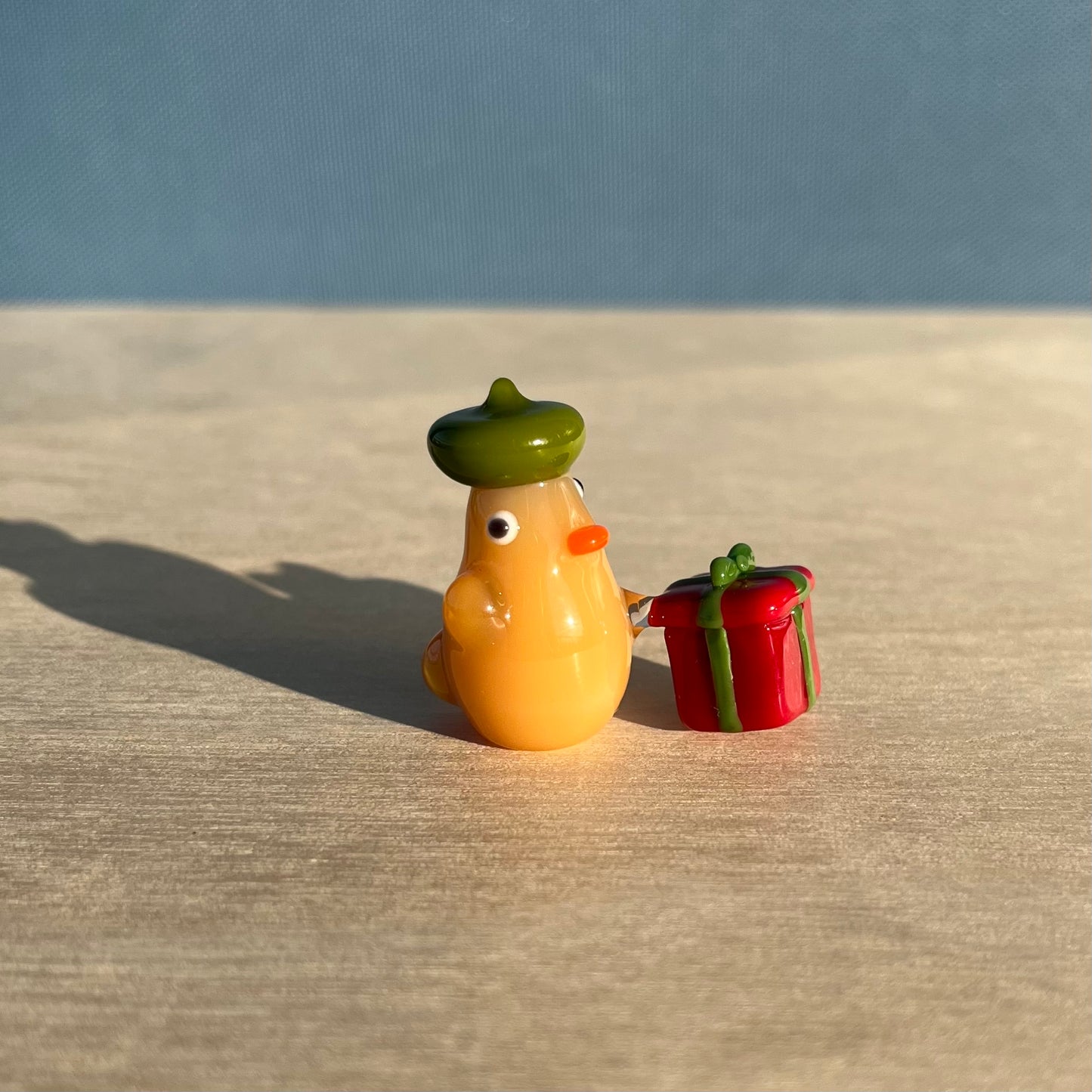 Stromboli Glass x Jackie's Glass Collab: Present Duck